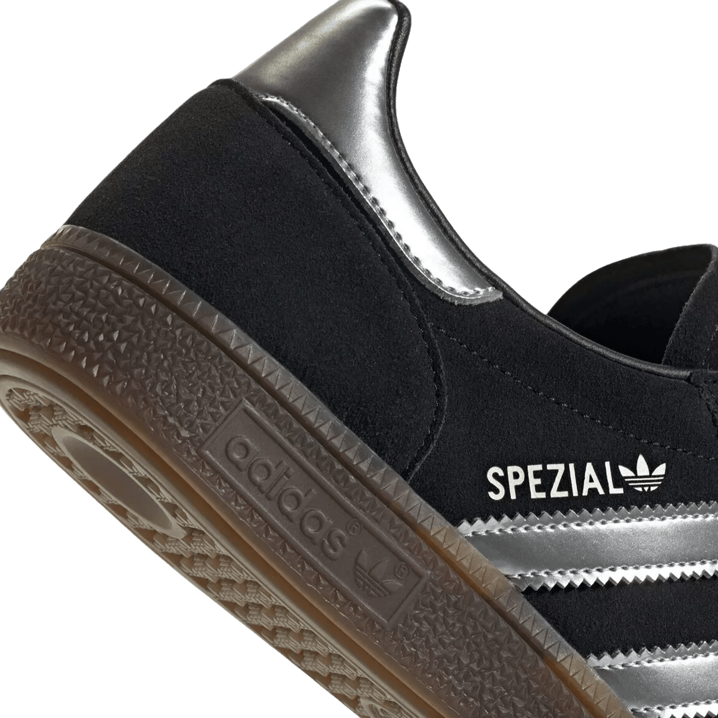 adidas Handball Spezial Core Black Silver Metallic Back 2