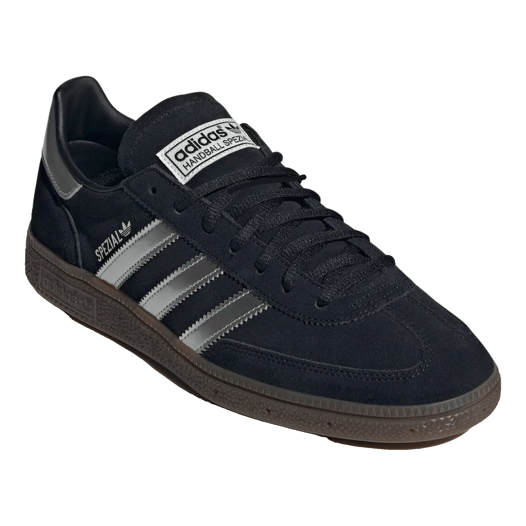 adidas Handball Spezial Core Black Silver Metallic Side
