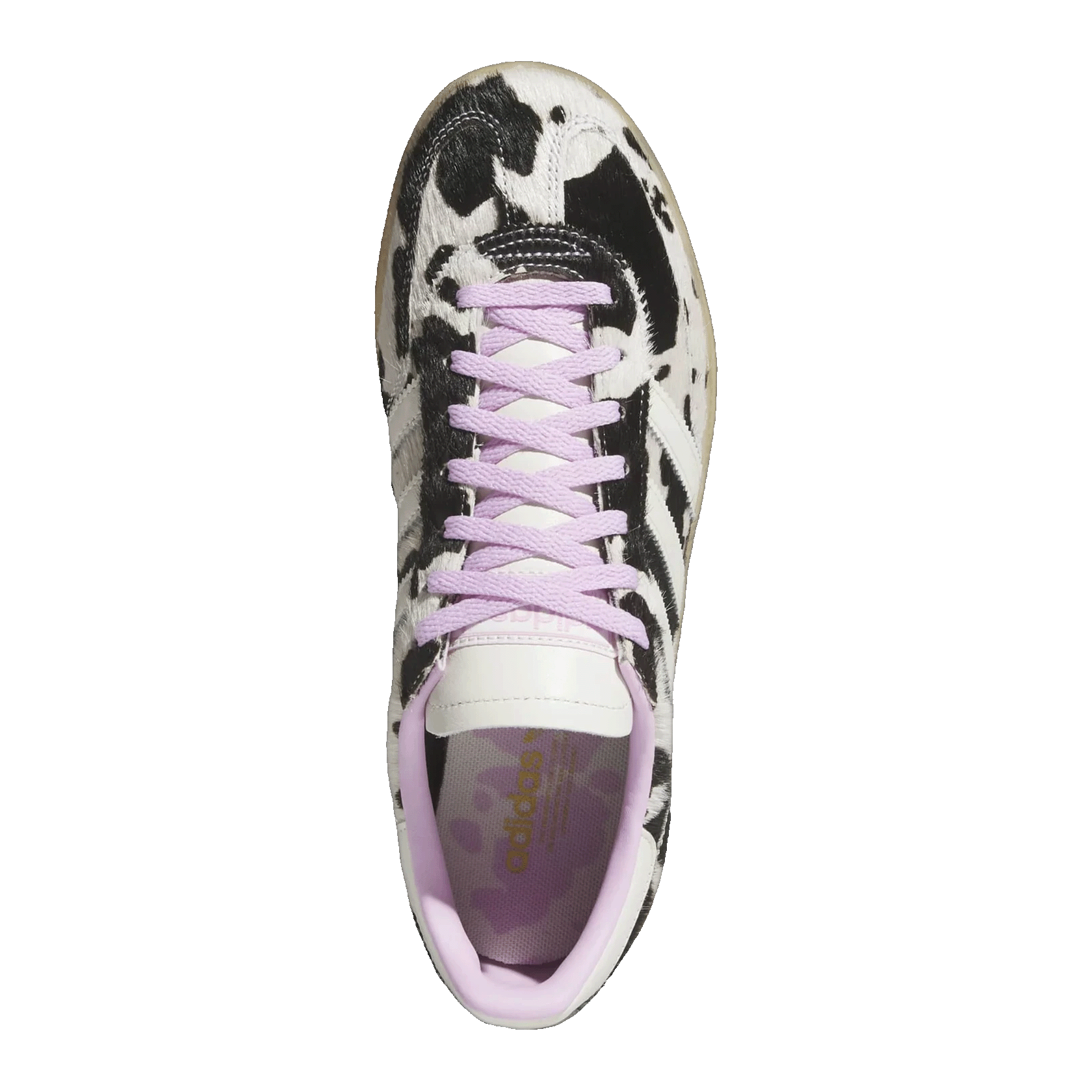 adidas Handball Spezial Cow Print Black Off White (GS) Oben KJ0087