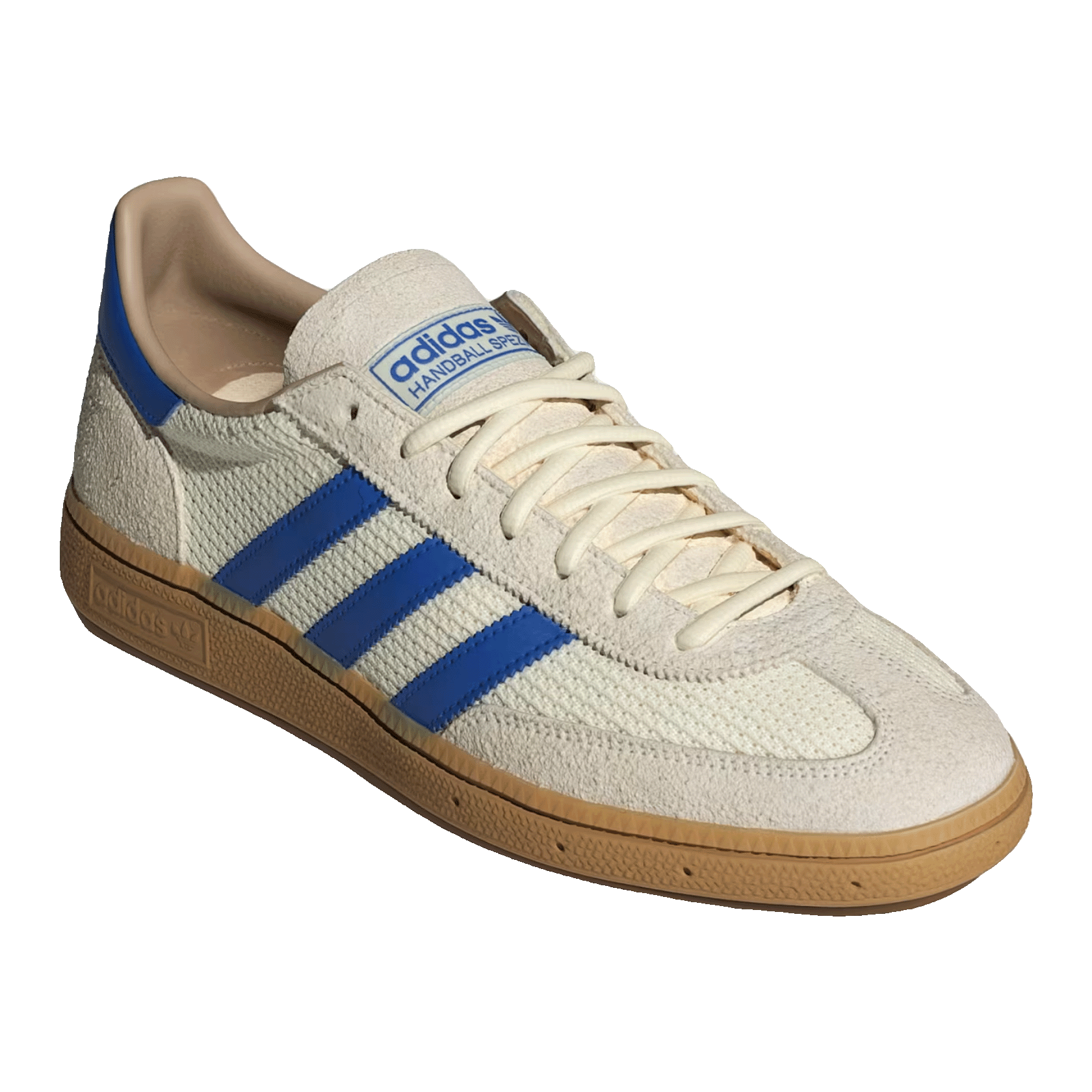 adidas Handball Spezial Cream White Blue Warm Sandstone Side