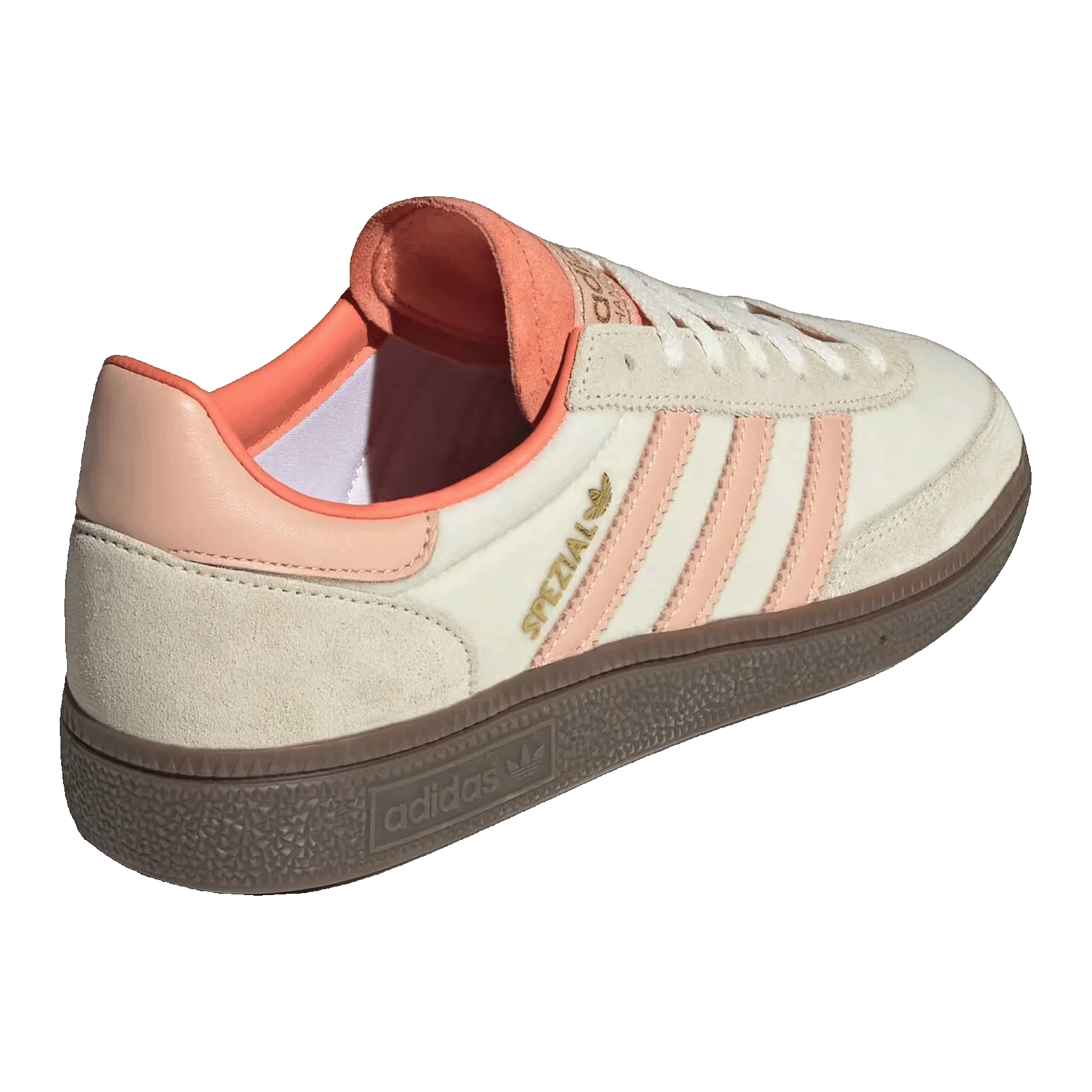 adidas Handball Spezial Cream White Coral Velvet (W) Back JI2649