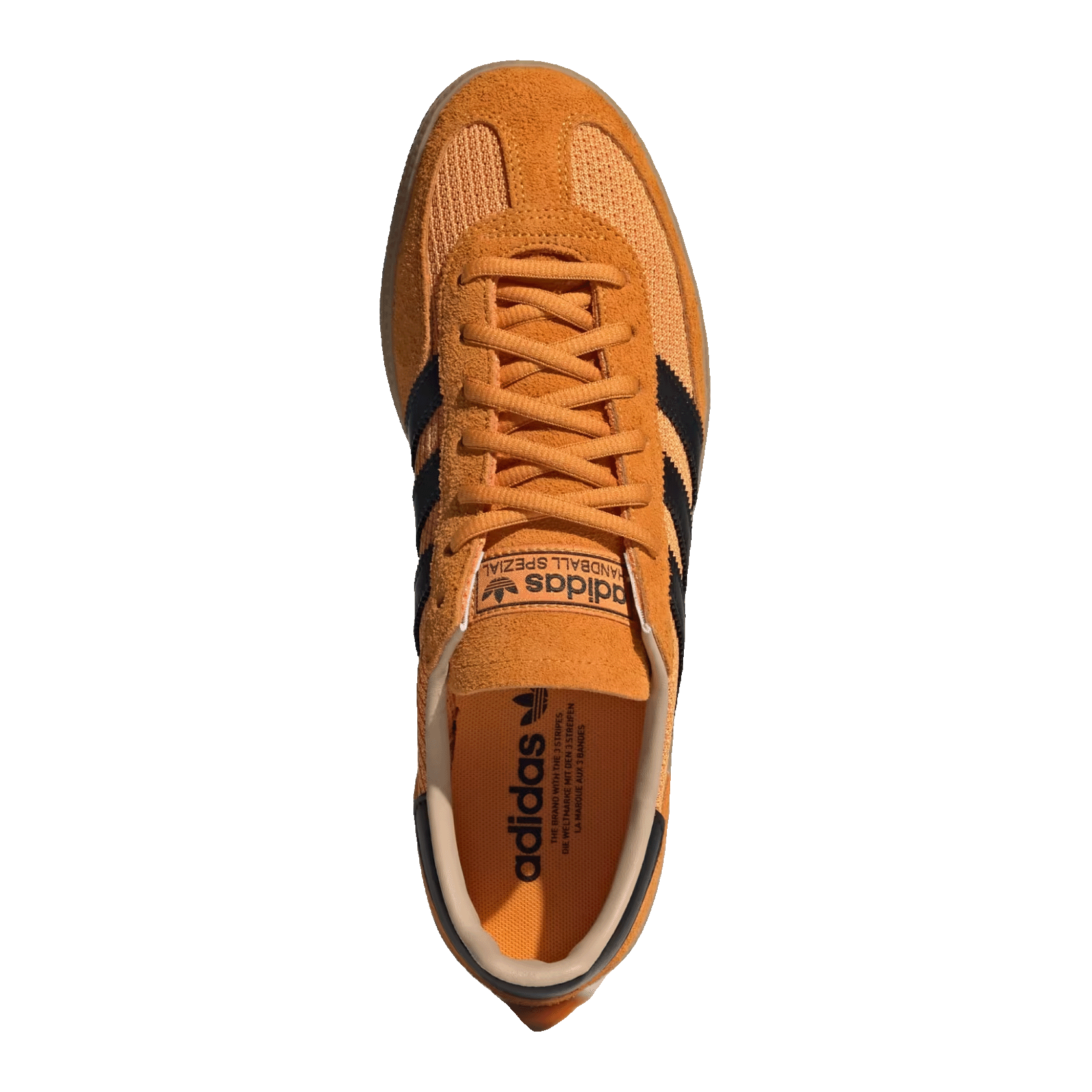 adidas Handball Spezial Crew Orange Black Warm Sandstone Oben