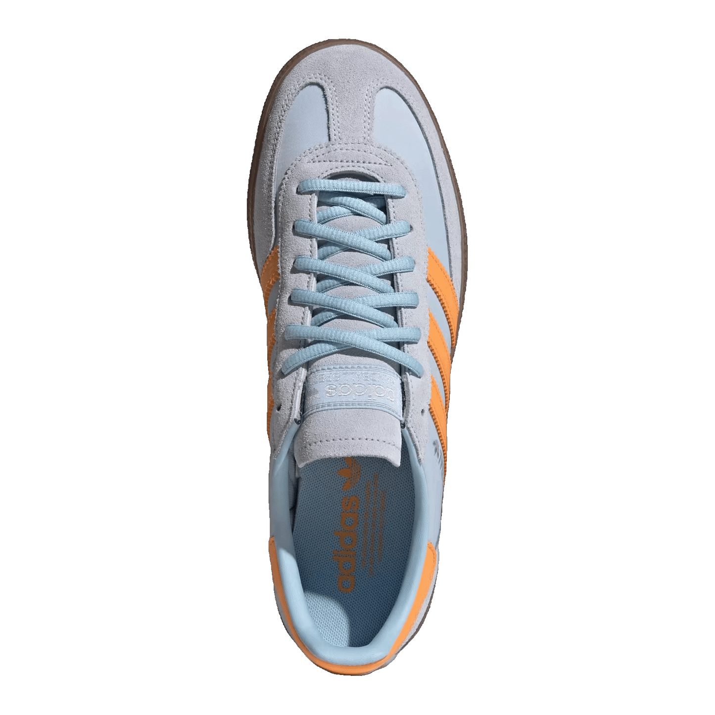 adidas Handball Spezial Crystal Sky Pure Tangerine Oben IH6594