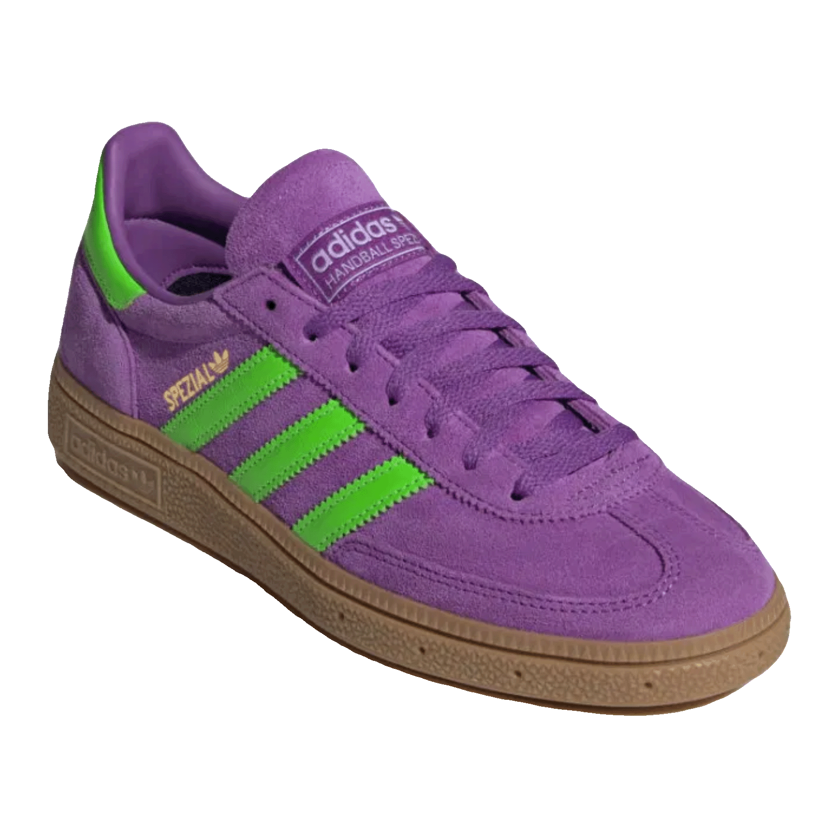 adidas Handball Spezial Elastic Active Purple Solar Green (W) Side