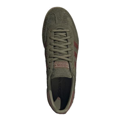 adidas Handball Spezial Focus Olive Fox Brown Gum Oben JQ8297