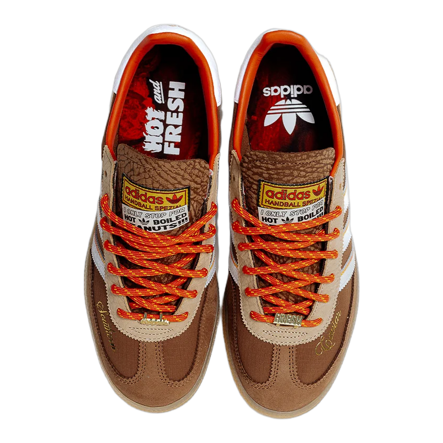 adidas Handball Spezial Fresh Rags Hot Boiled Peanuts Oben KH7477