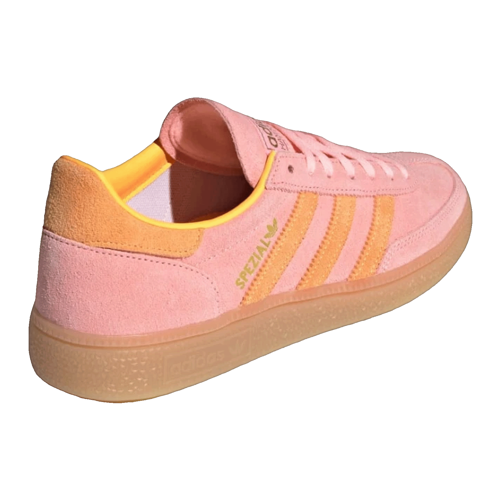adidas Handball Spezial Glow Pink Flash Orange (W) Back JR3606