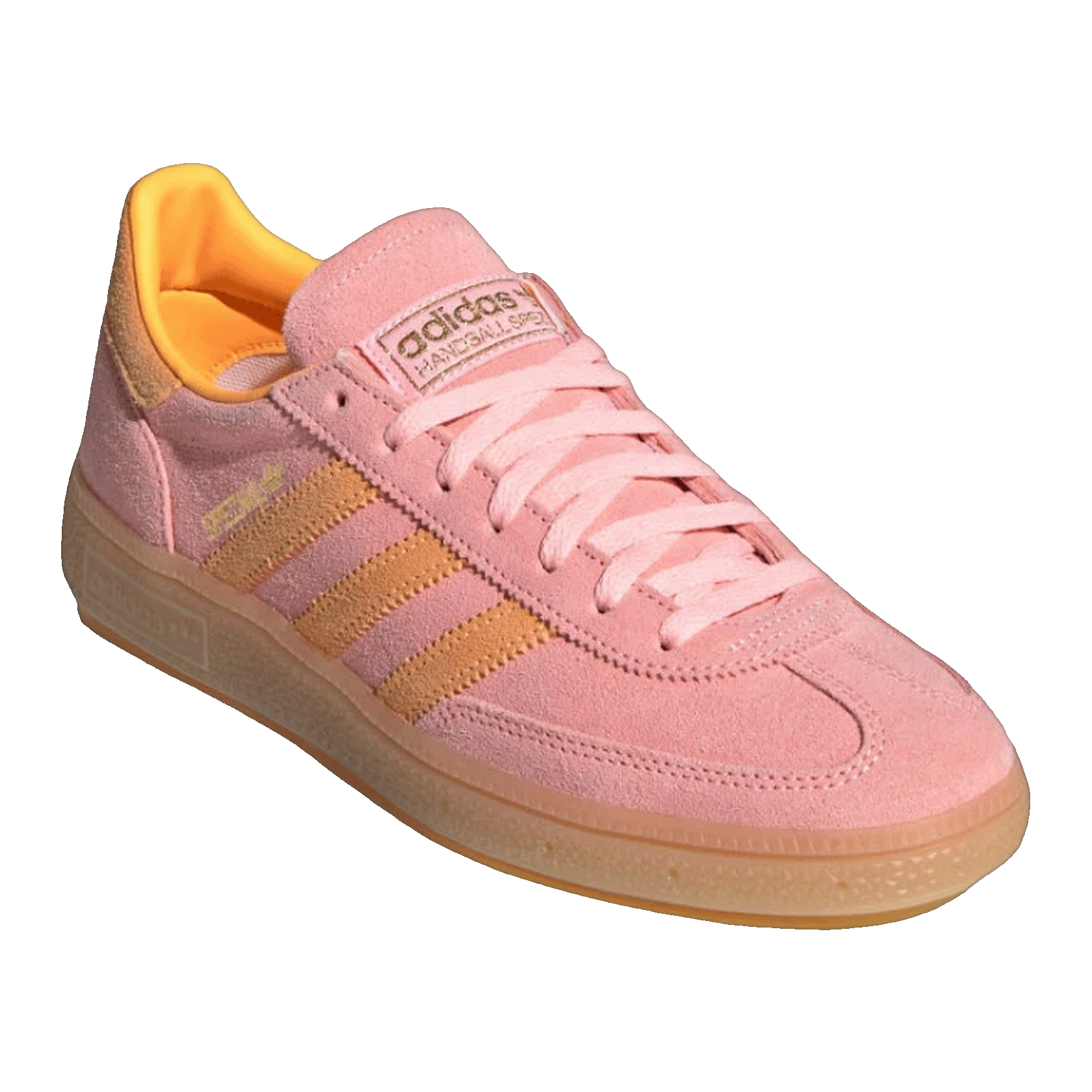 adidas Handball Spezial Glow Pink Flash Orange (W) Side JR3606