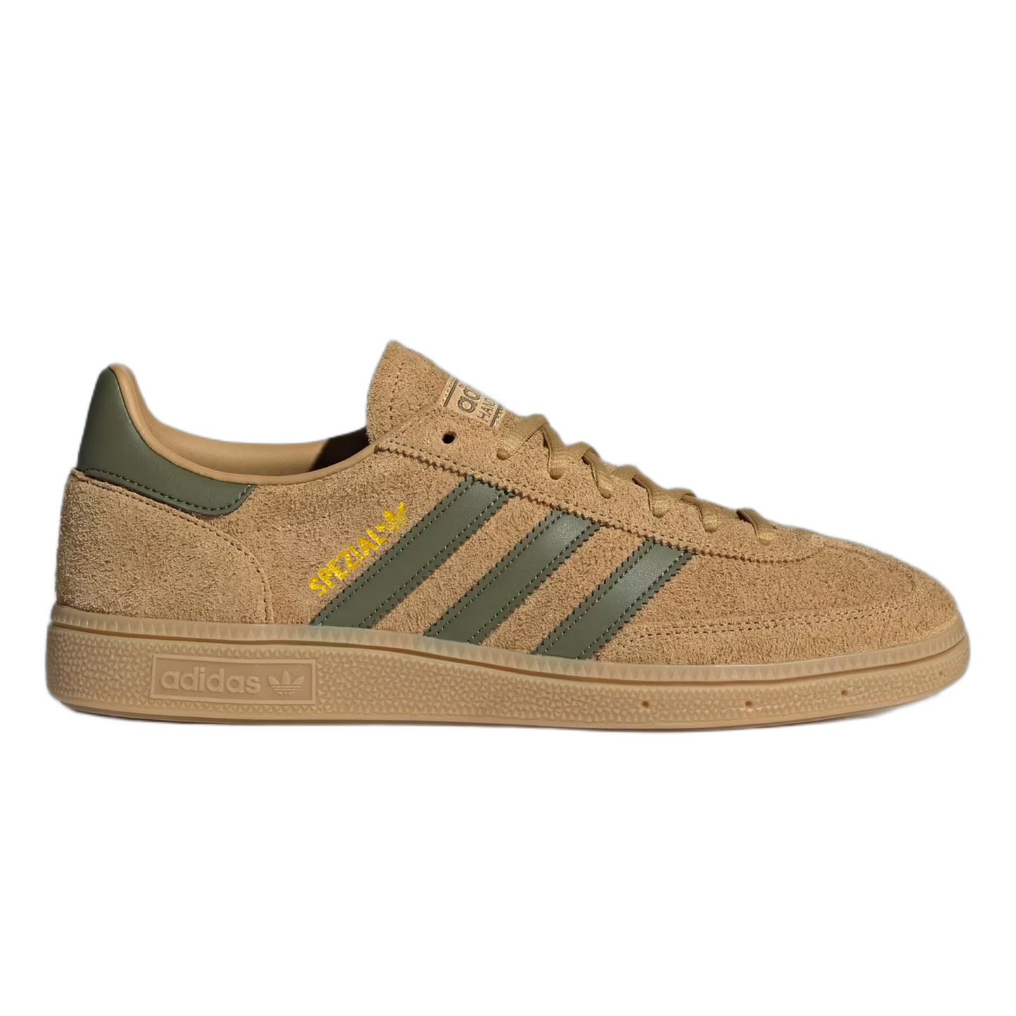 adidas Handball Spezial Golden Beige Focus Olive JQ8298