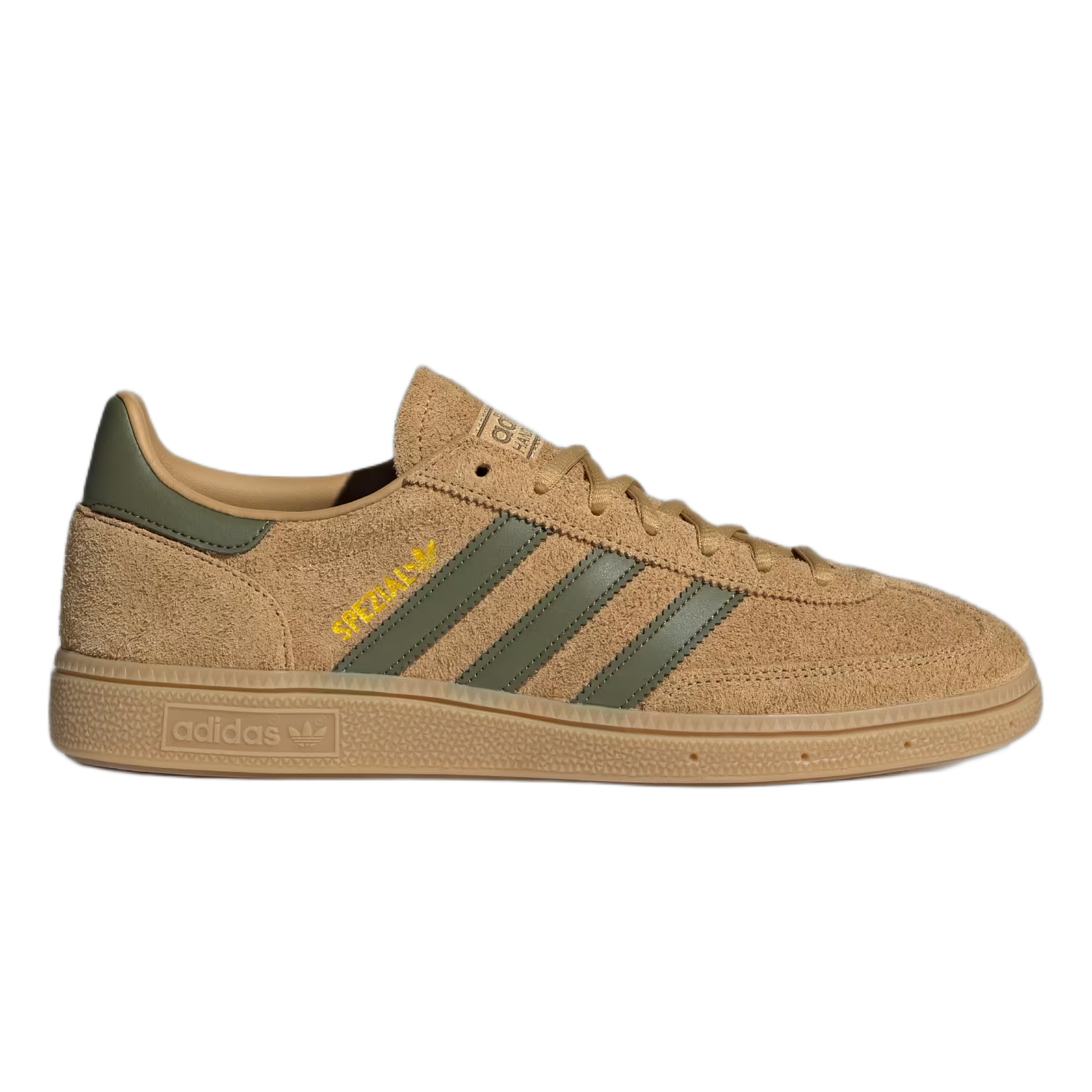 adidas Handball Spezial Golden Beige Focus Olive JQ8298