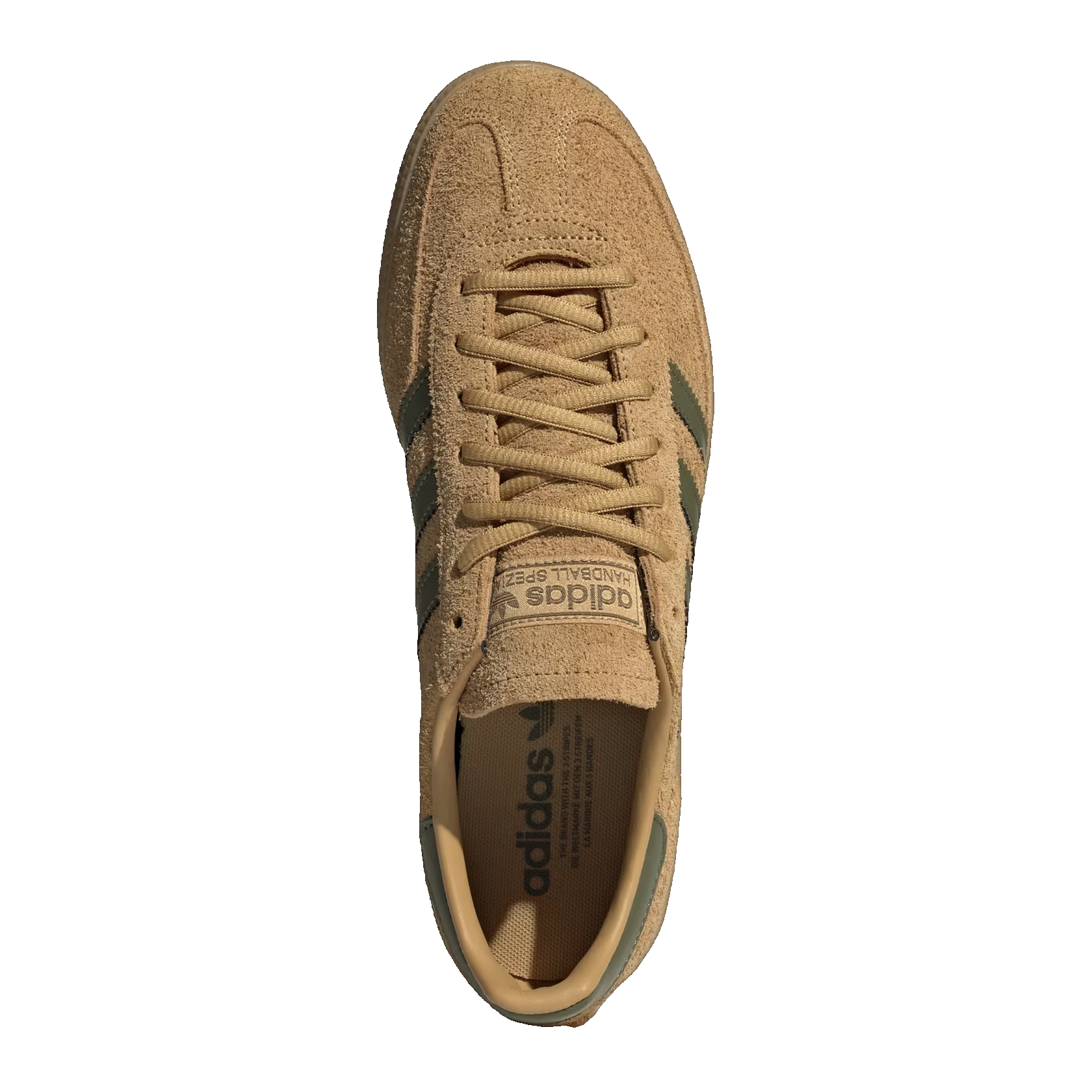 adidas Handball Spezial Golden Beige Focus Olive Oben JQ8298