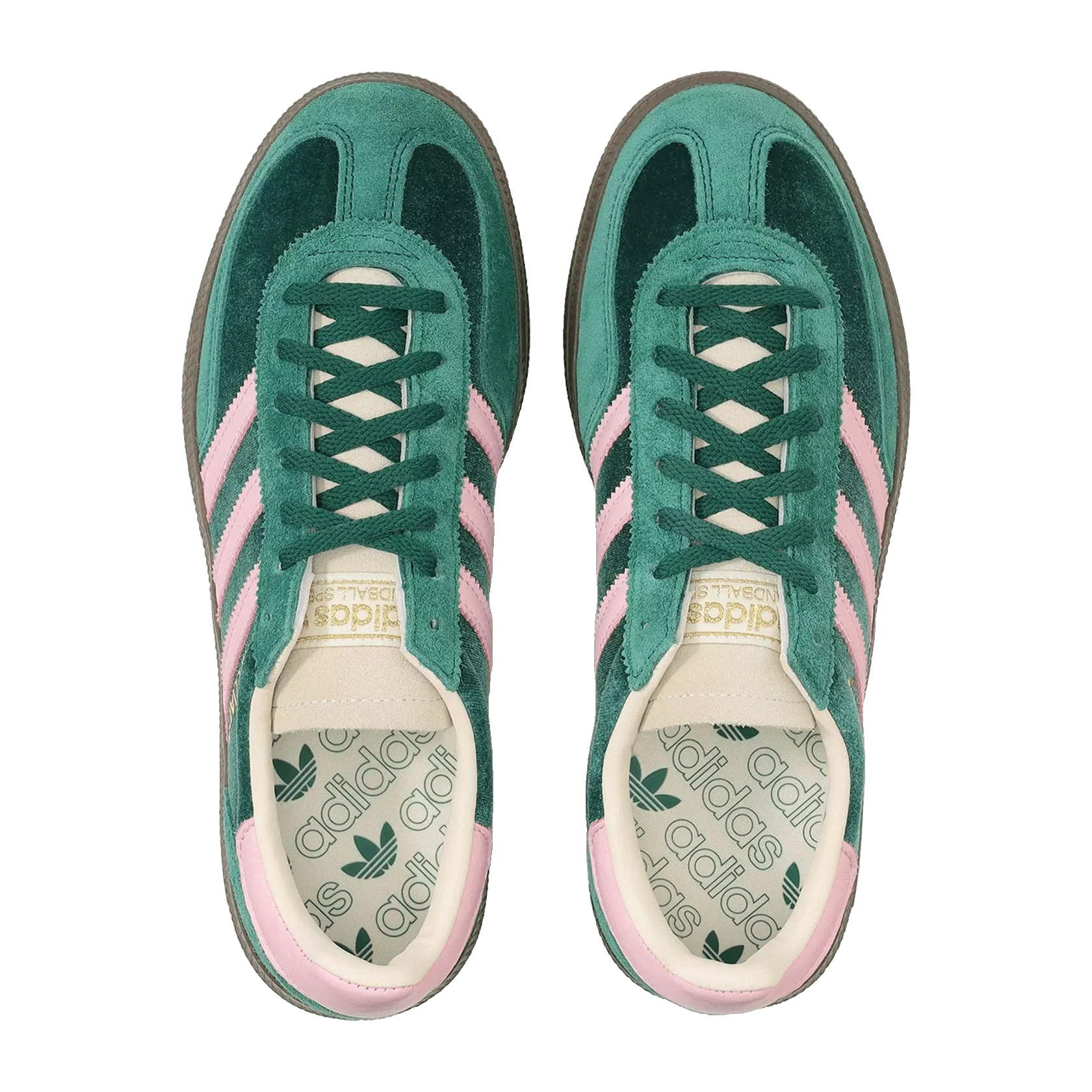 adidas Handball Spezial Green Pink Velvet (W) Oben