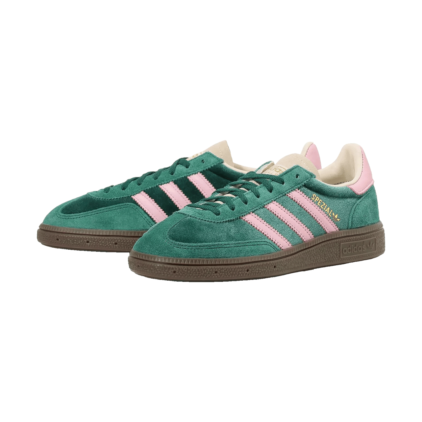 adidas Handball Spezial Green Pink Velvet (W) Side