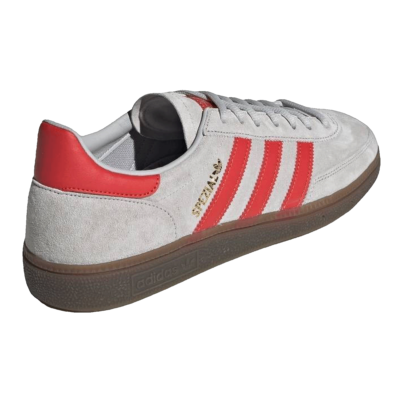 adidas Handball Spezial Grey Hi-Res Red Back EF5747