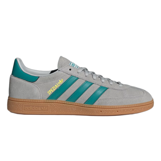 adidas Handball Spezial Grey Two Pure Teal Gold Metallic JR3844