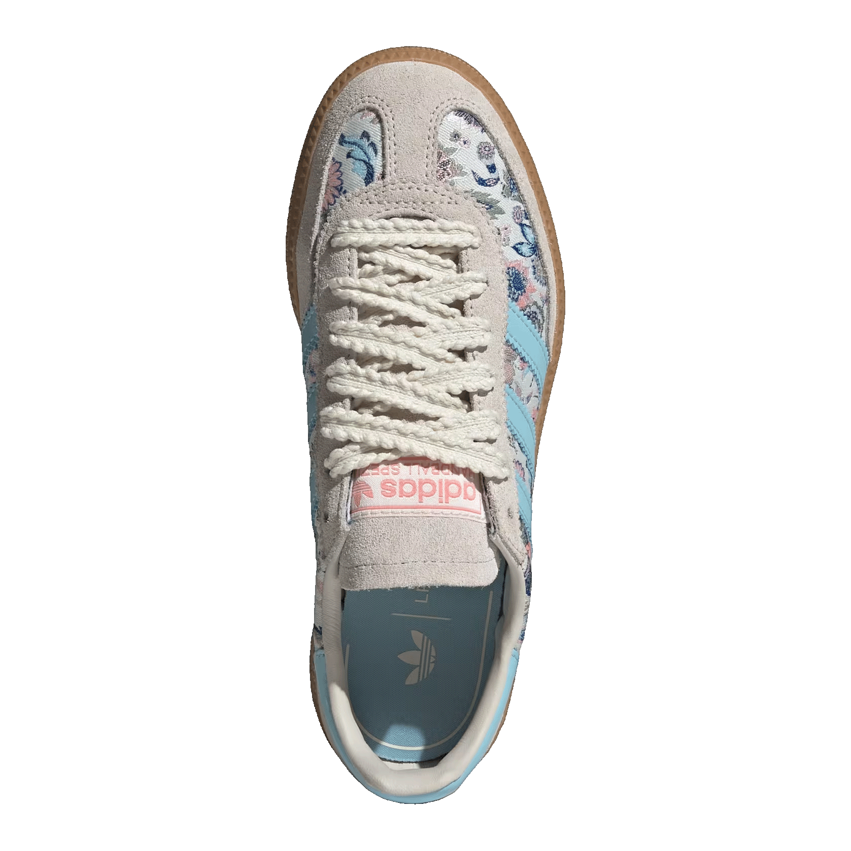 adidas Handball Spezial Liberty London Off White Icey Blue (GS) Oben JQ2010