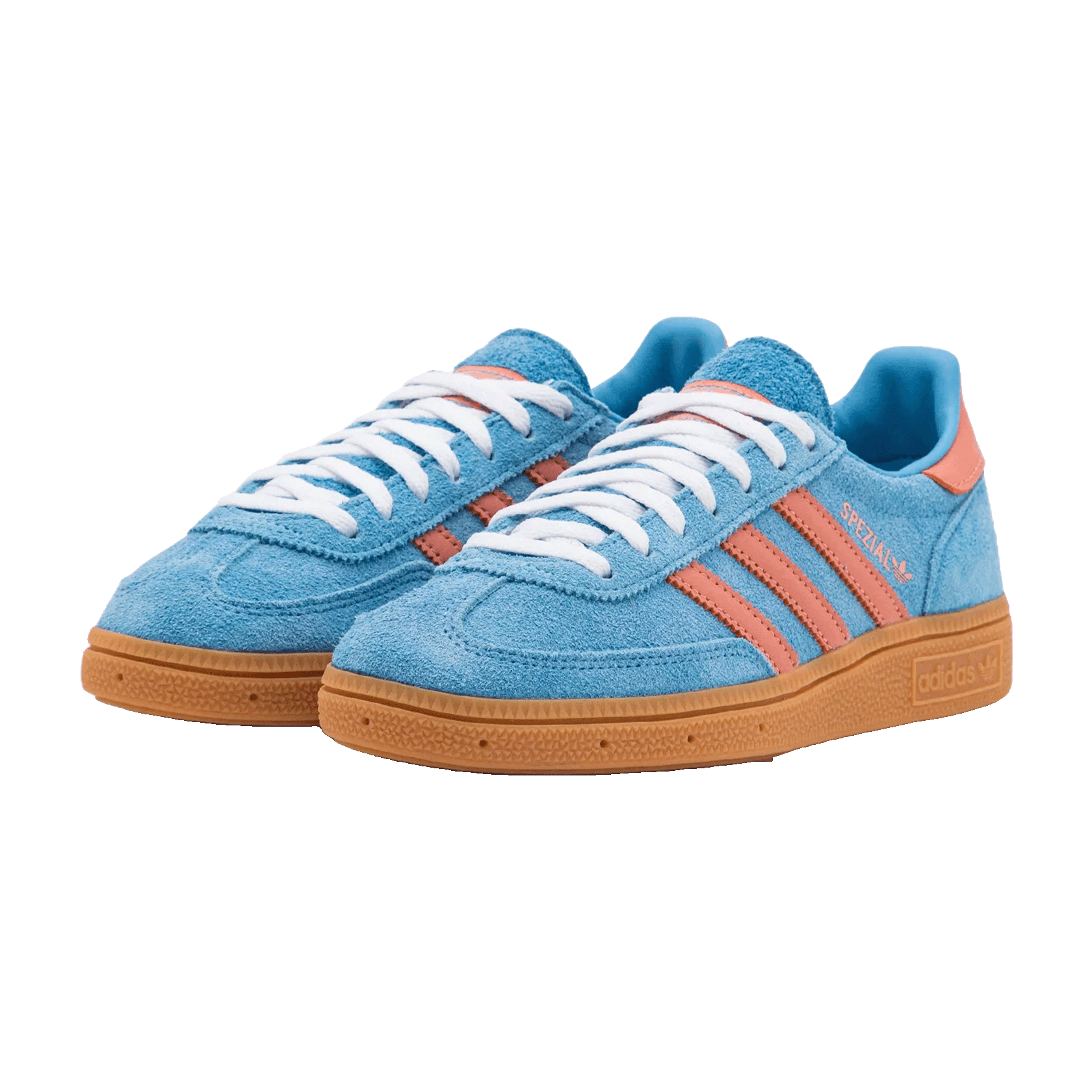 adidas Handball Spezial Light Blue Wonder Clay (W) Side