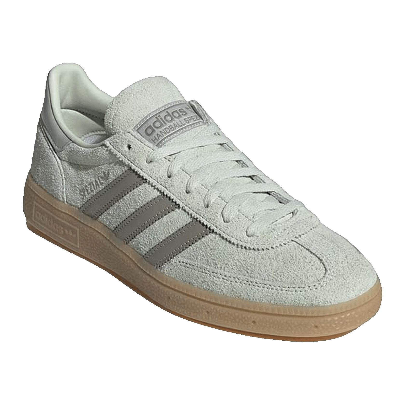 adidas Handball Spezial Linen Green Silver (W) Side JR3628