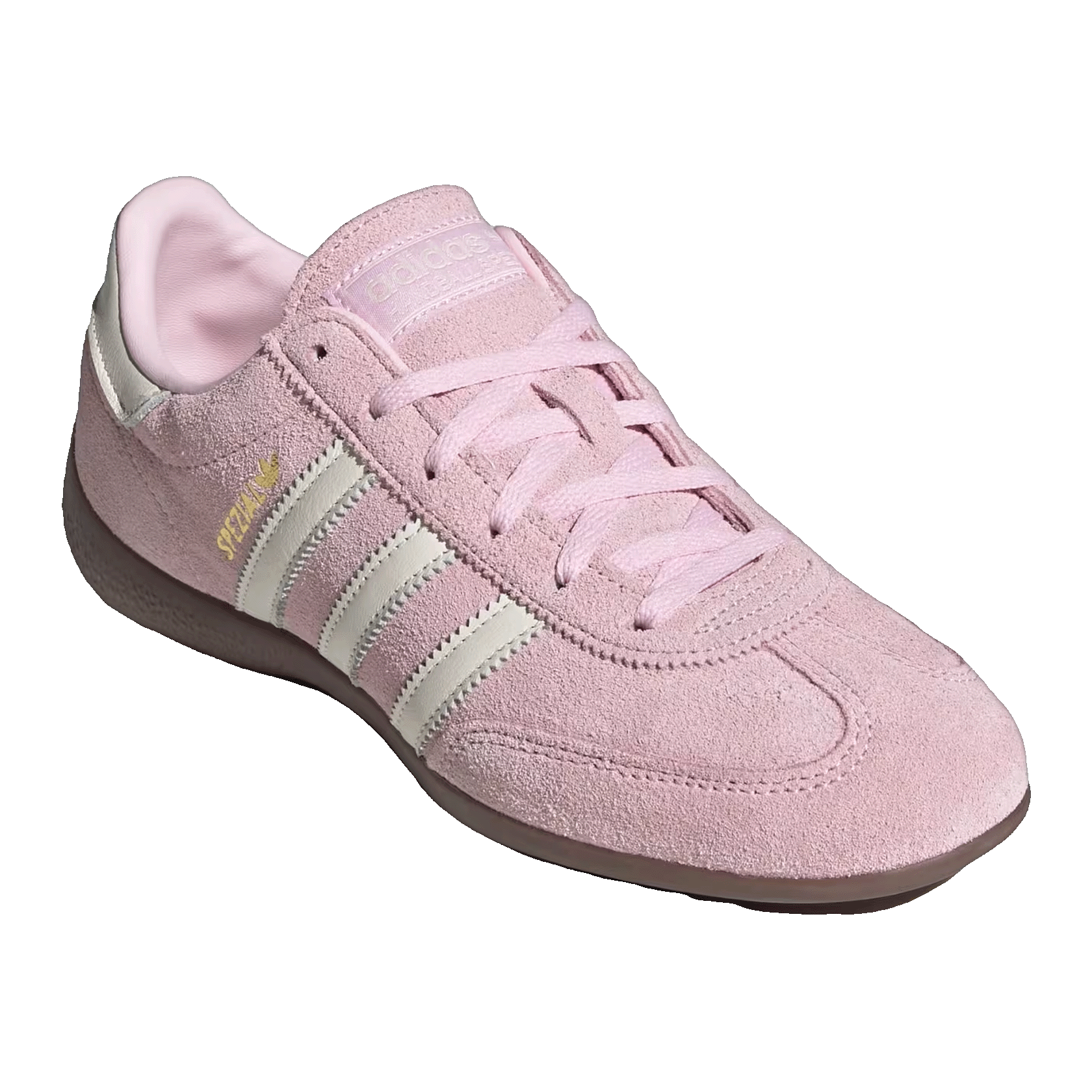 adidas Handball Spezial Lo Pro Clear Pink Off White (W) Side KJ1007