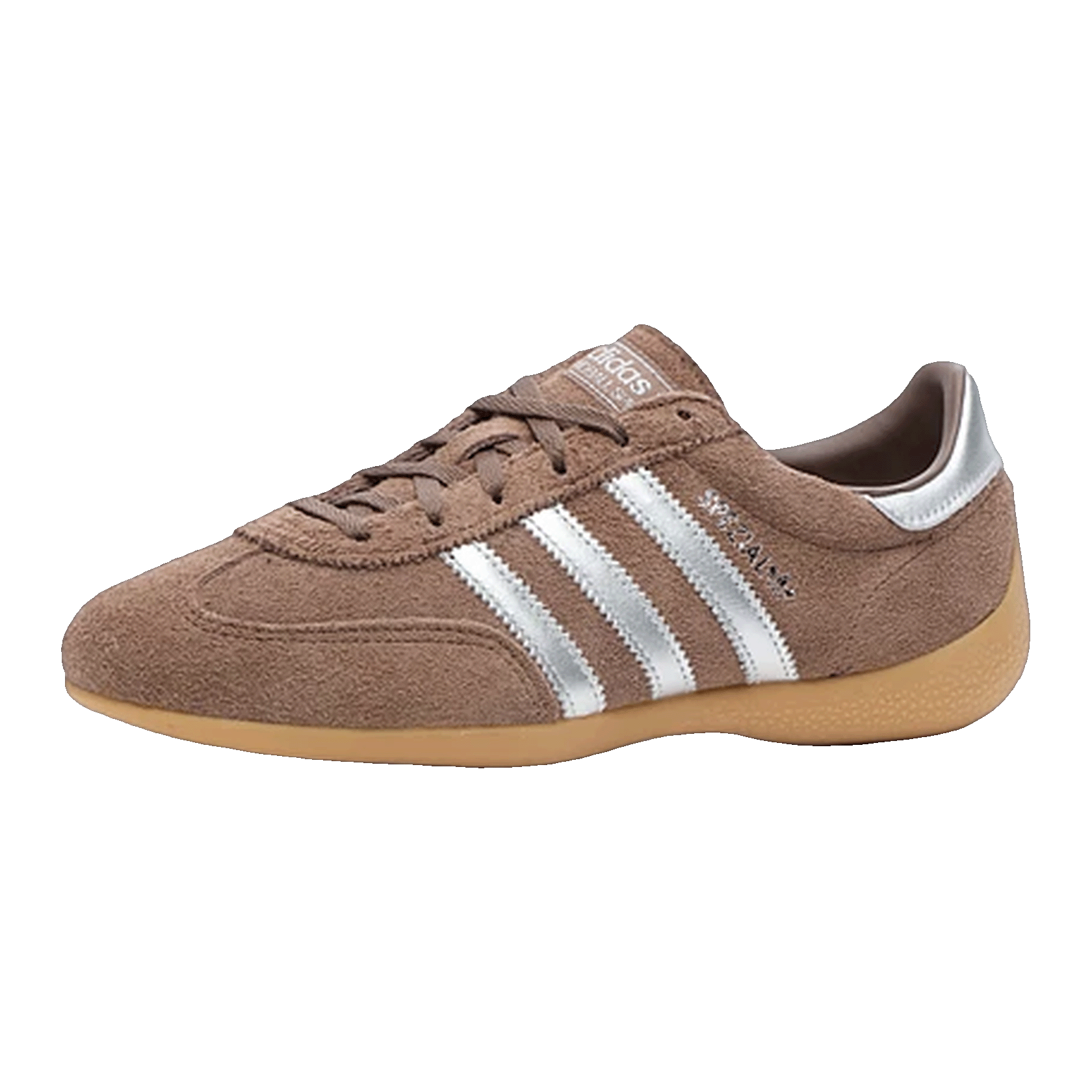 adidas Handball Spezial Lo Pro Earth Strata Silver (W) Side KI3519