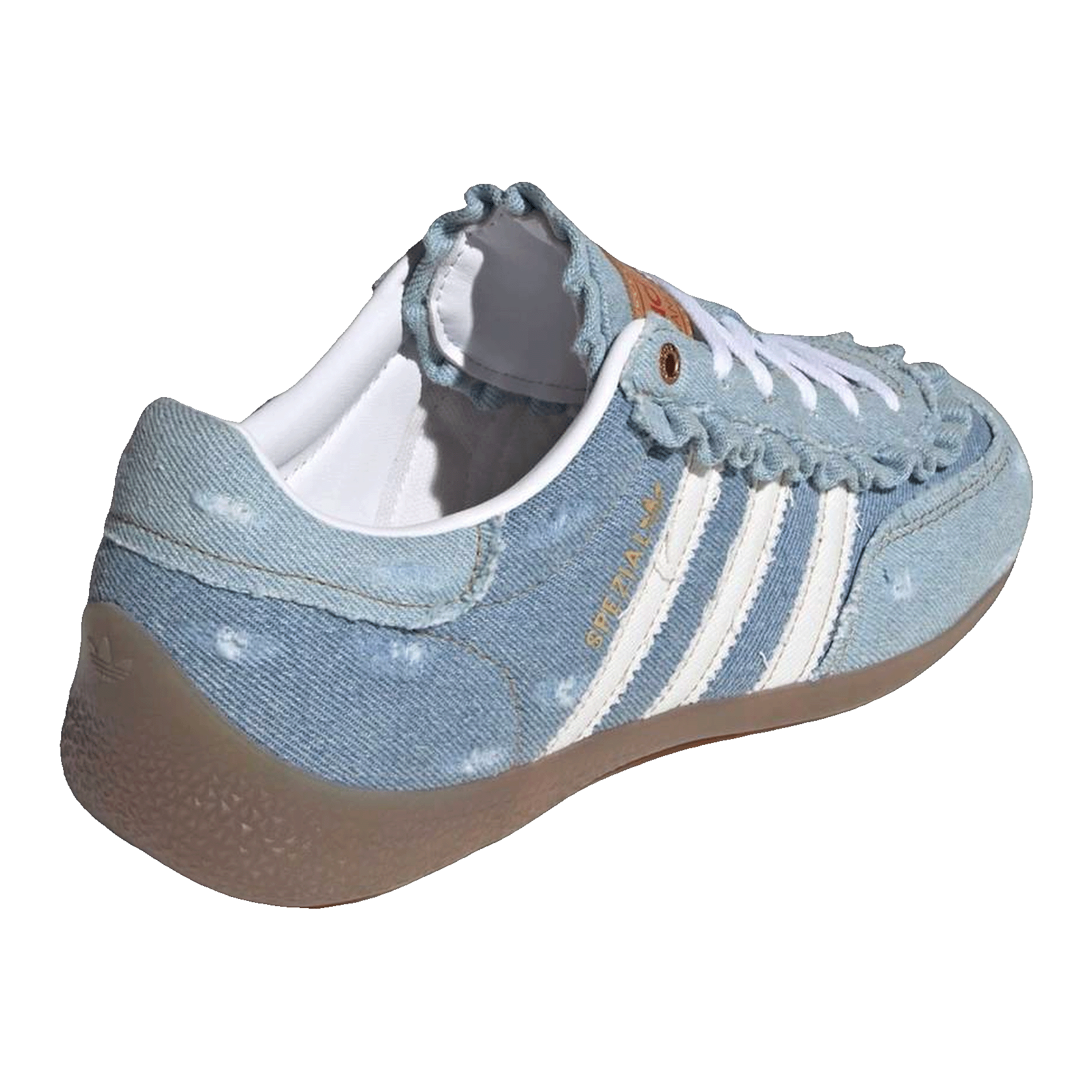 adidas Handball Spezial Lo Pro LT atmos pink Denim Pack (W) Back KJ5755