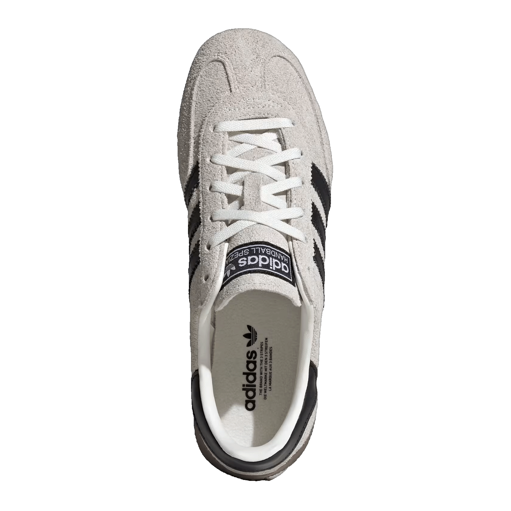 adidas Handball Spezial Lo Pro White Core Black (W) Oben KJ3628