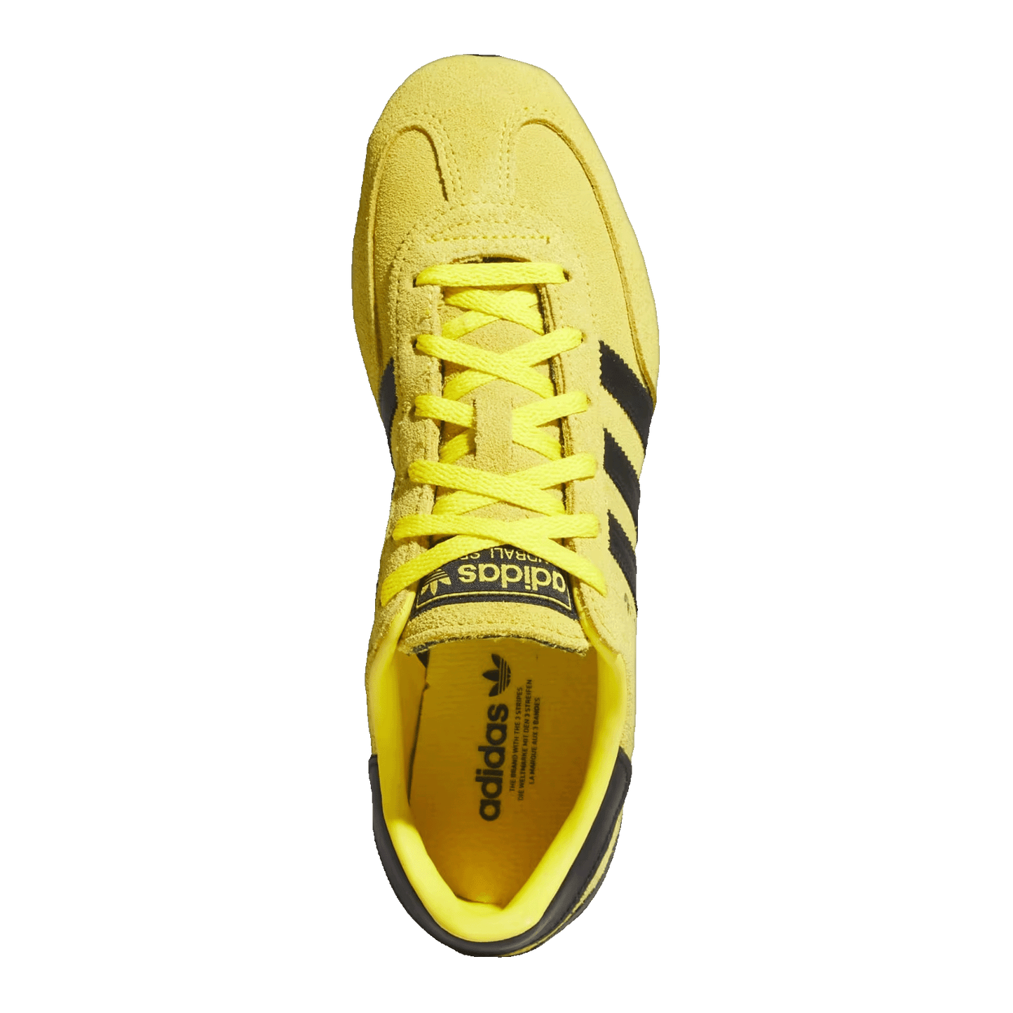 adidas Handball Spezial Lo Pro Yellow Black (W) Oben KJ3627