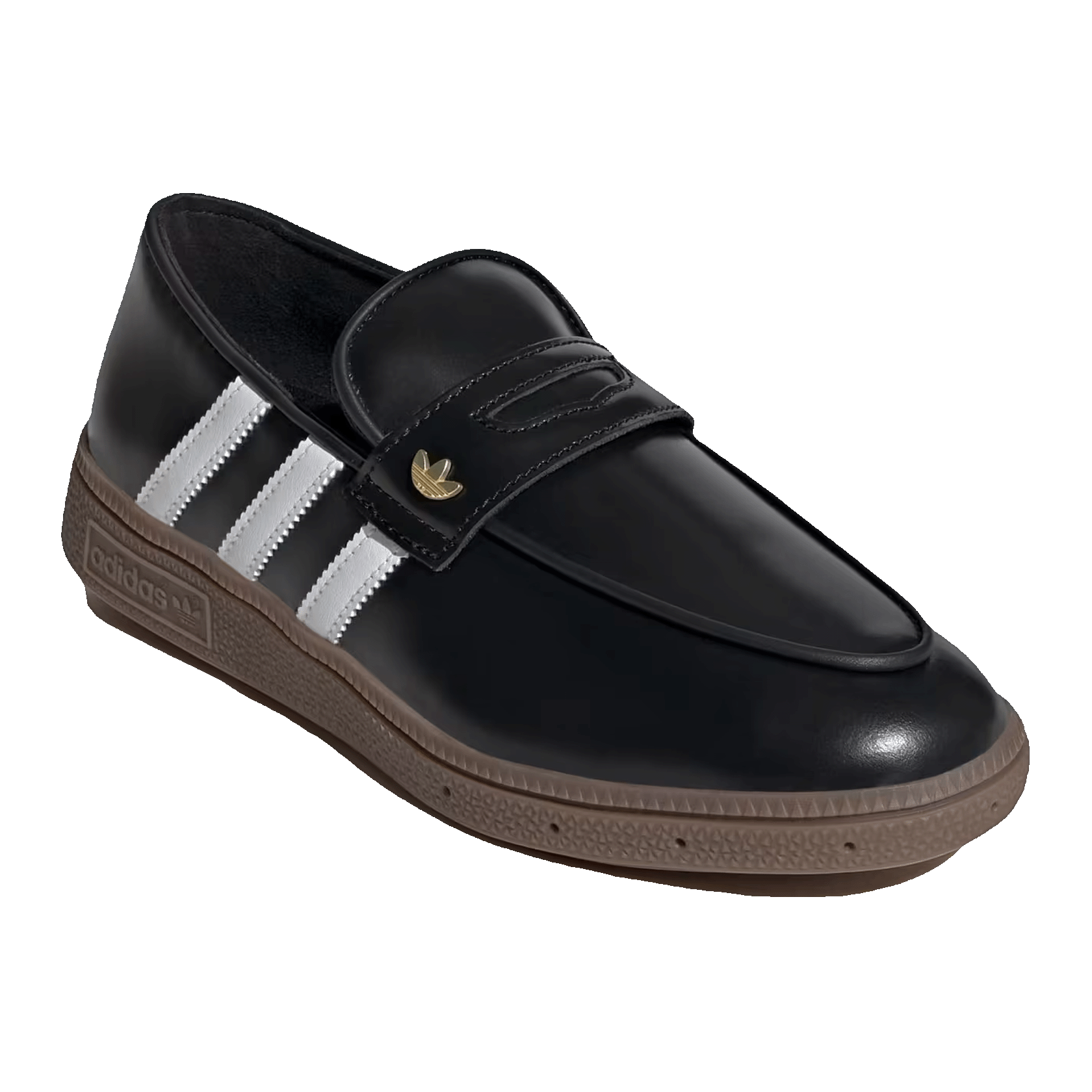 adidas Handball Spezial Loafer Black White Gum (W) Side KK2786