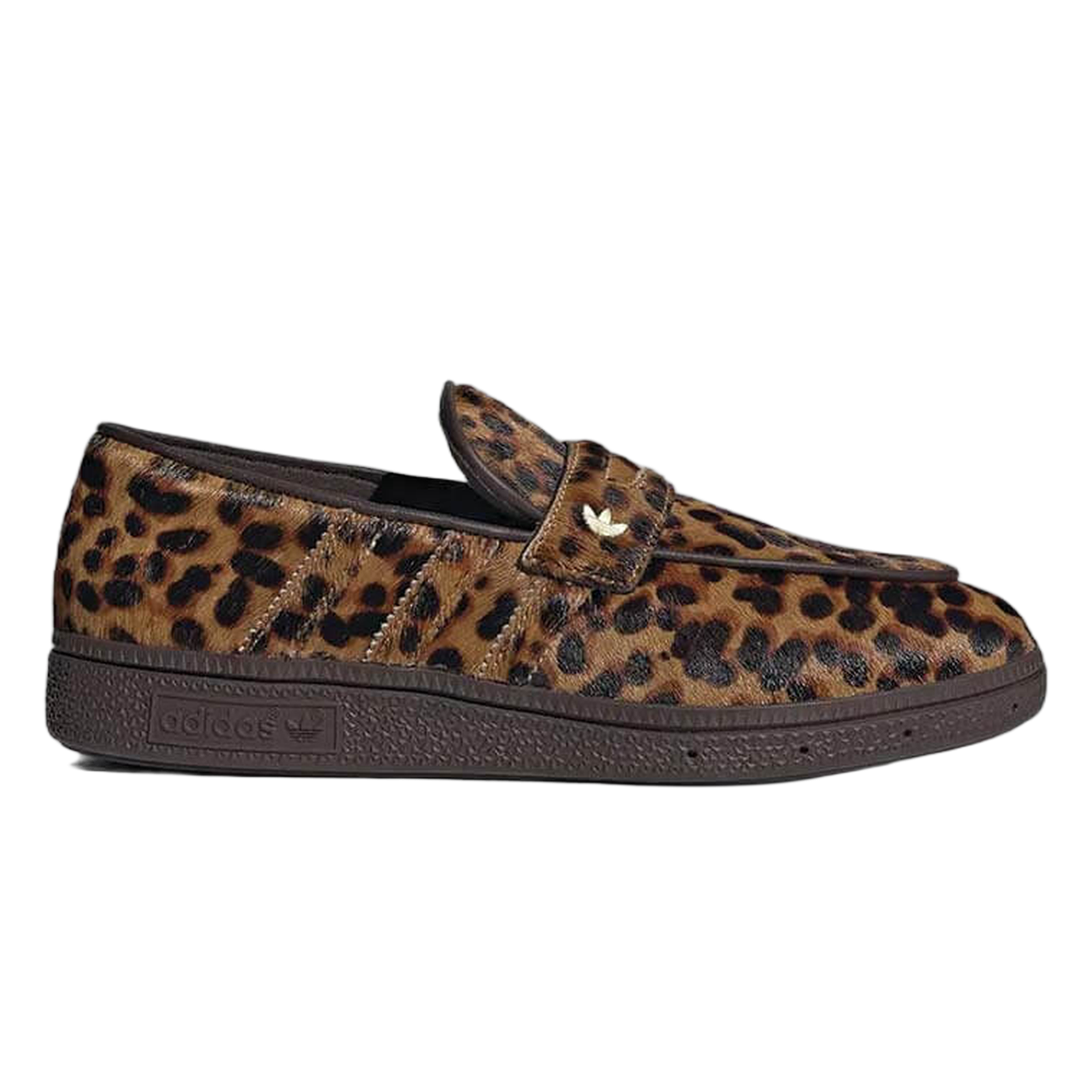 adidas Handball Spezial Loafer Leopard Print Dark Brown (W) KJ2526