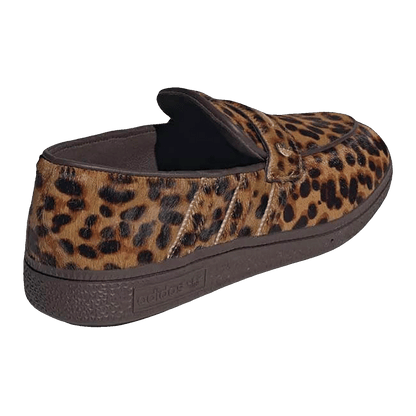 adidas Handball Spezial Loafer Leopard Print Dark Brown (W) Back KJ2526