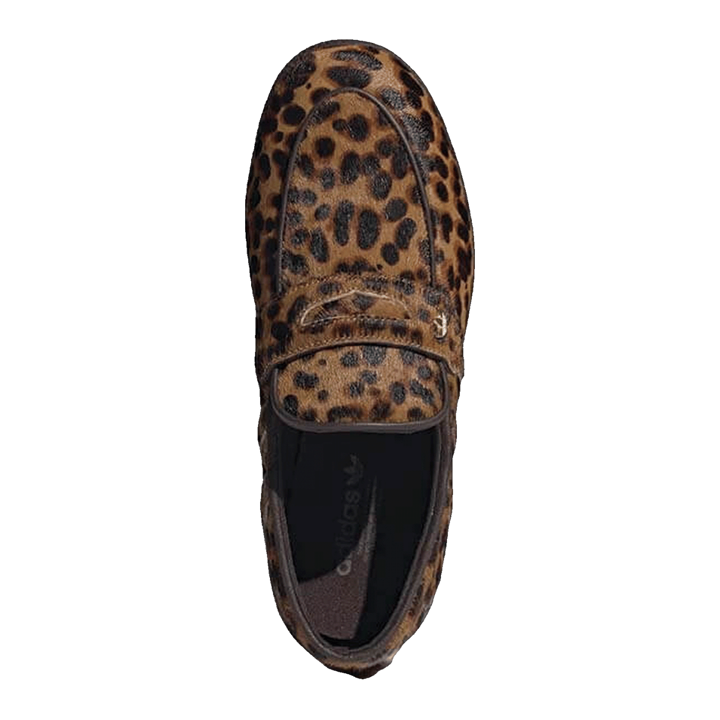 adidas Handball Spezial Loafer Leopard Print Dark Brown (W) Oben KJ2526