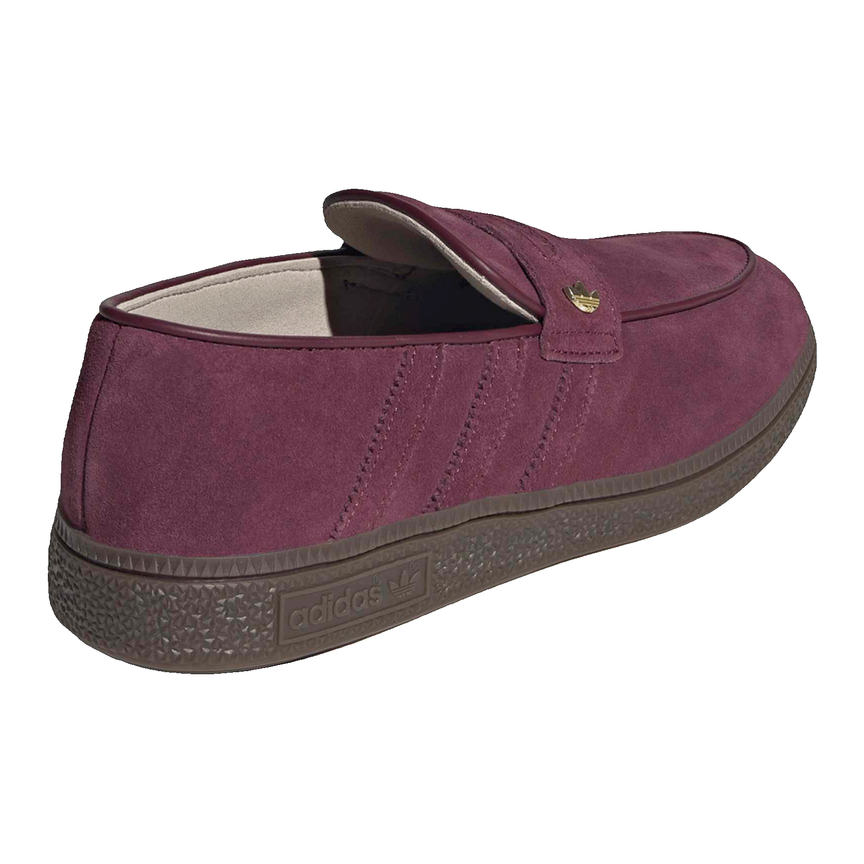 adidas Handball Spezial Loafer Maroon Gum (W) Back KK2780