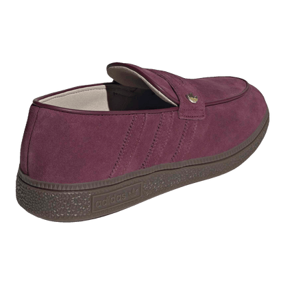adidas Handball Spezial Loafer Maroon Gum (W) Back KK2780