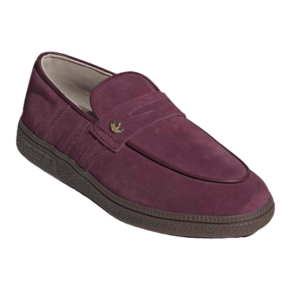adidas Handball Spezial Loafer Maroon Gum (W) Side KK2780