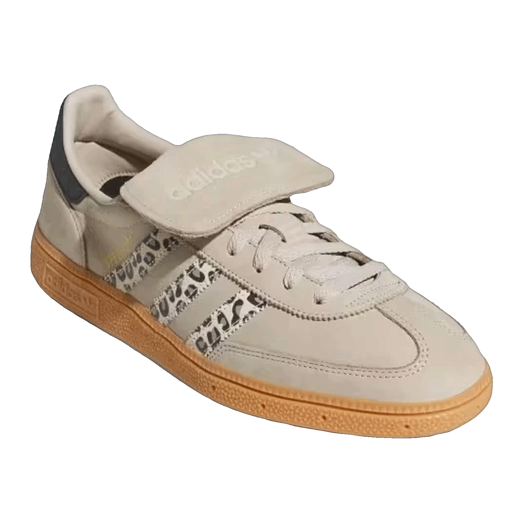 adidas Handball Spezial LT Leopard Print Wonder Beige Side