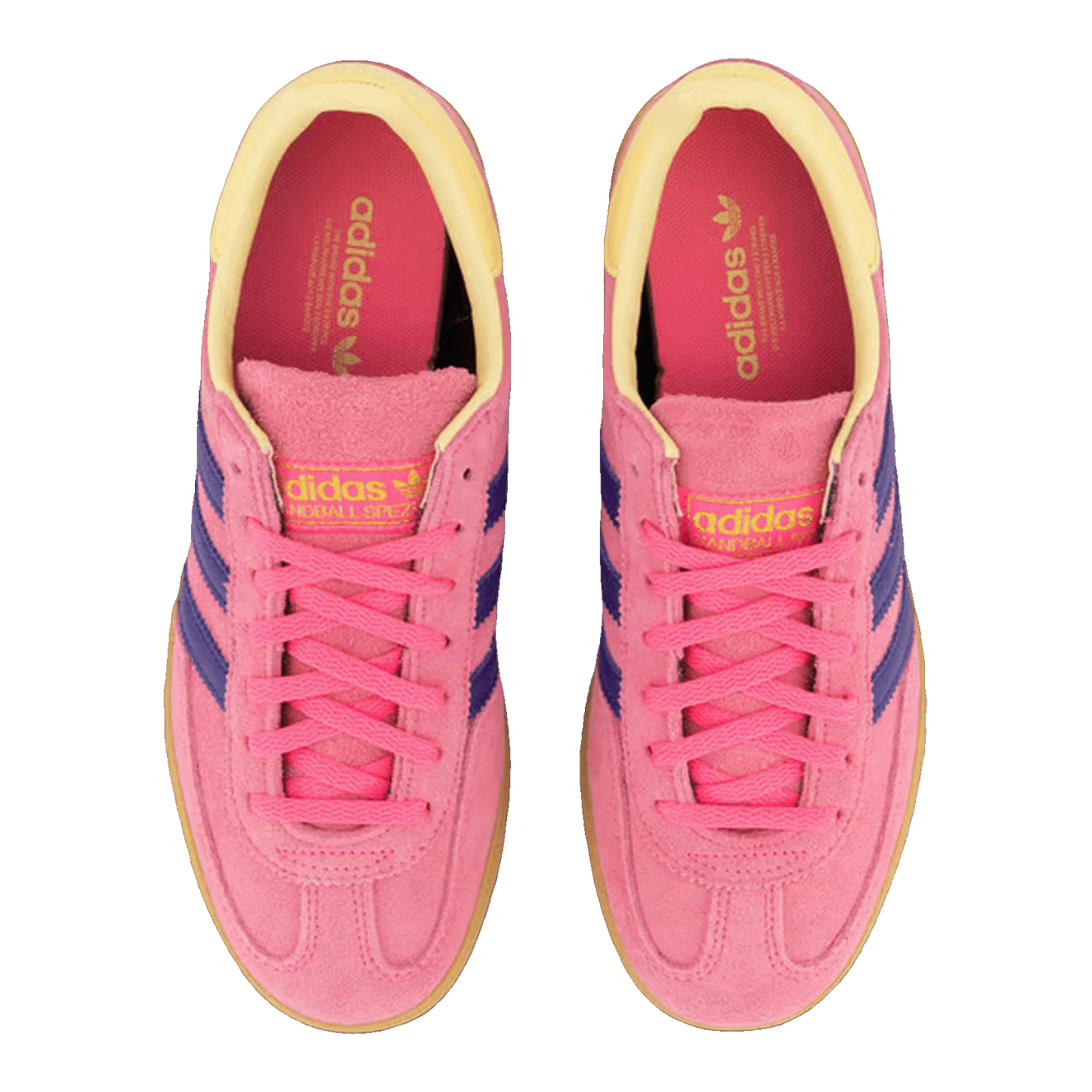adidas Handball Spezial Lucid Pink Collegiate Purple Almost Yellow (W) Oben JP8718