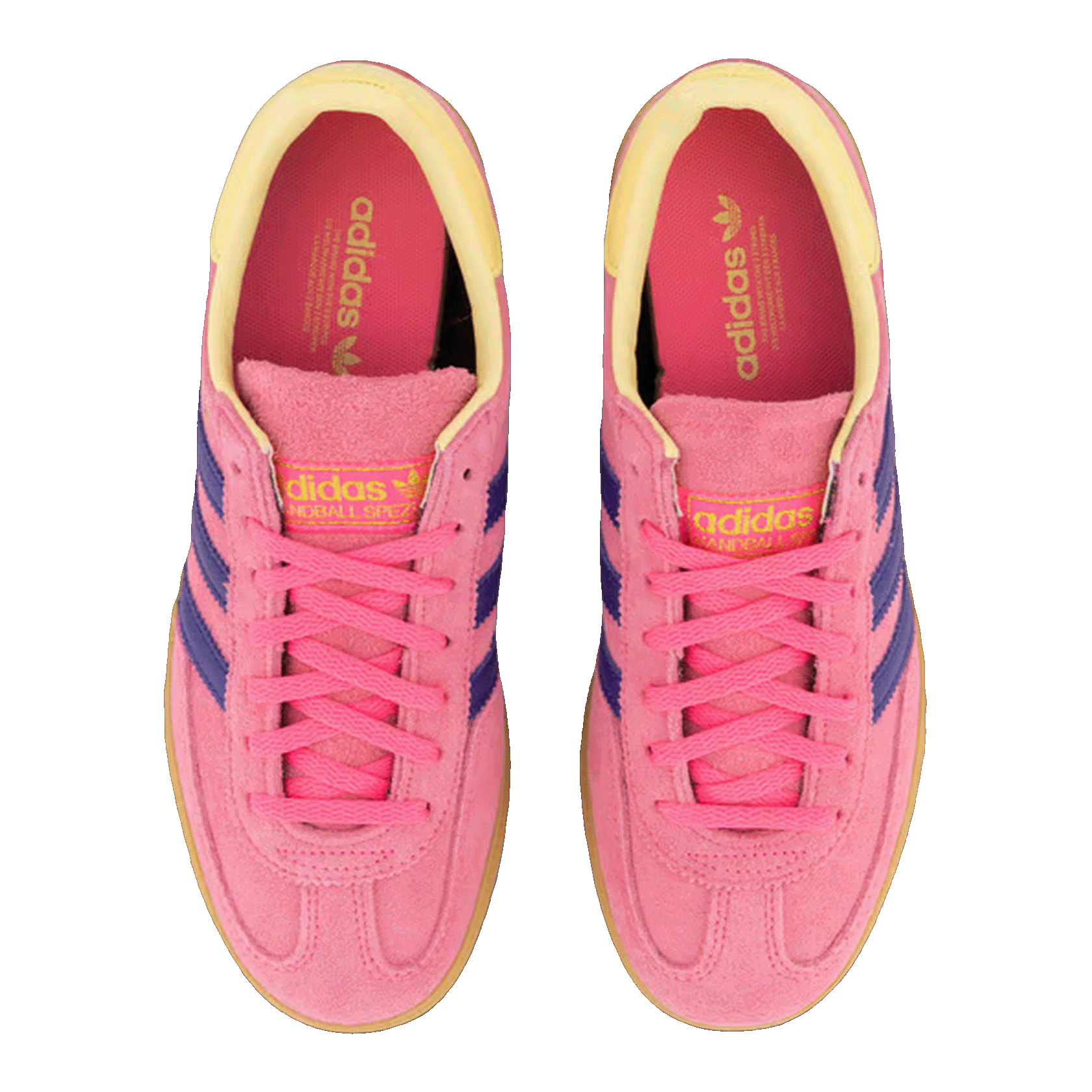 adidas Handball Spezial Lucid Pink Collegiate Purple Almost Yellow (W) Oben JP8718