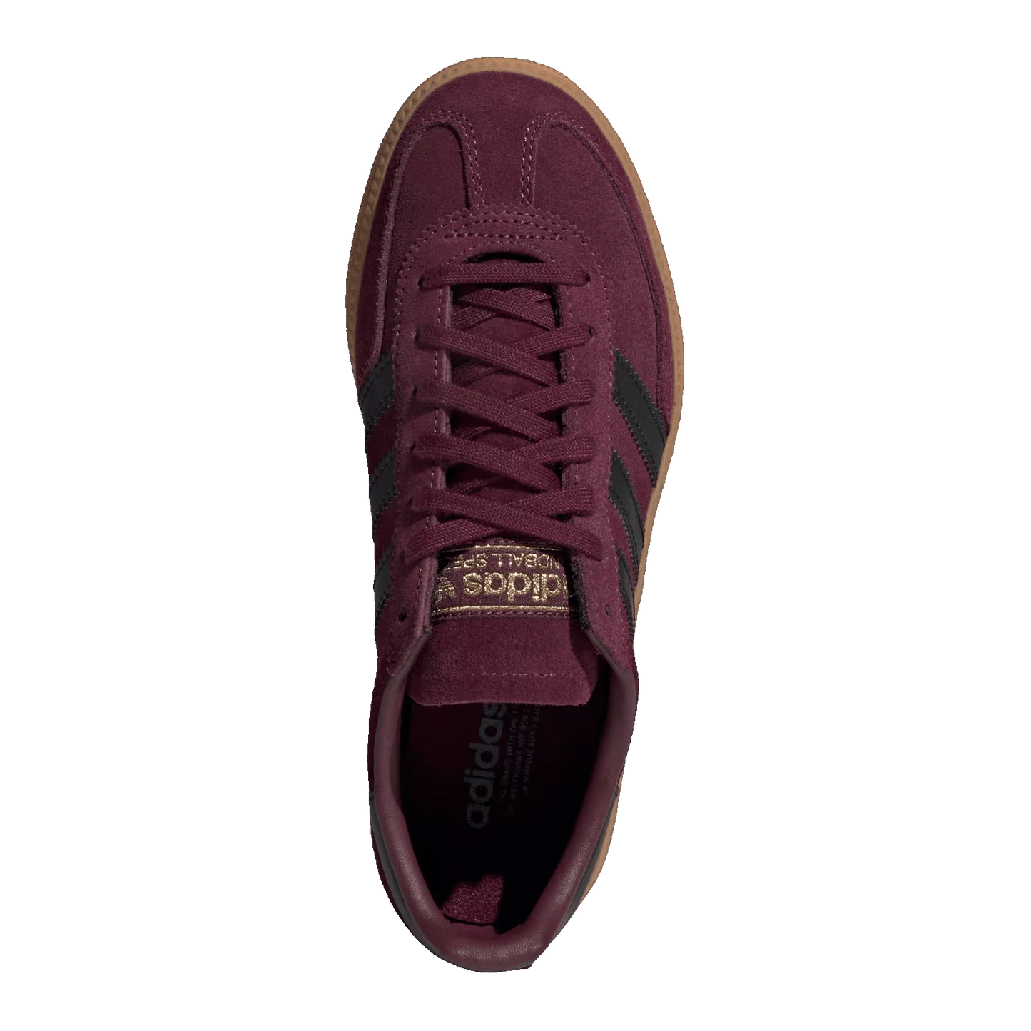 adidas Handball Spezial Maroon Black Gum (GS) Oben JP8021