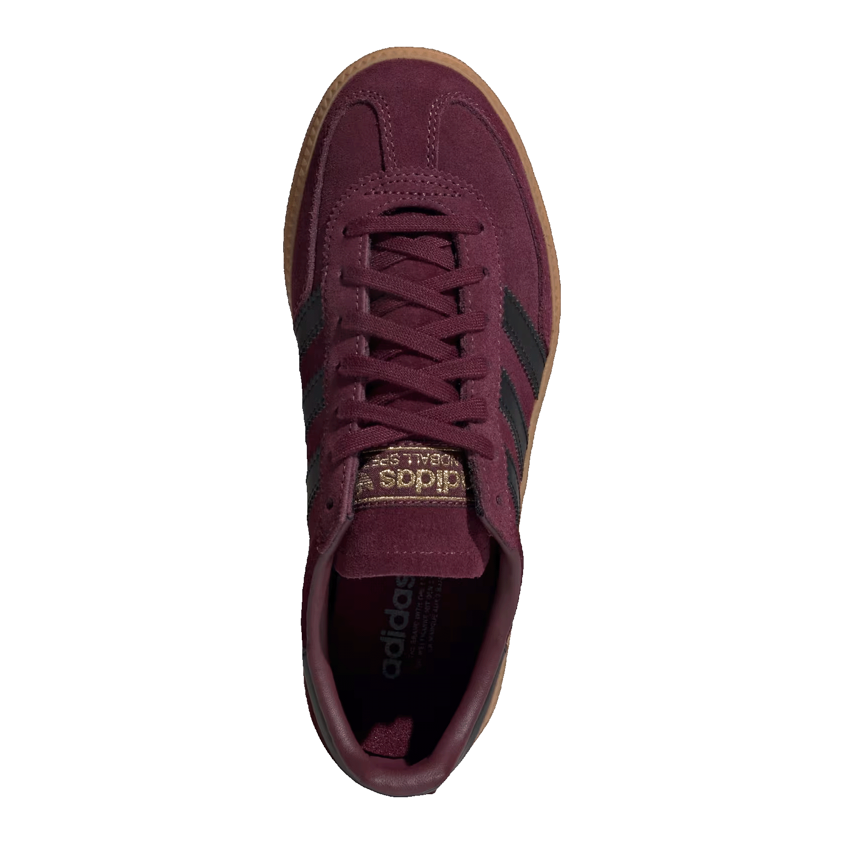 adidas Handball Spezial Maroon Black Gum (GS) Oben JP8021