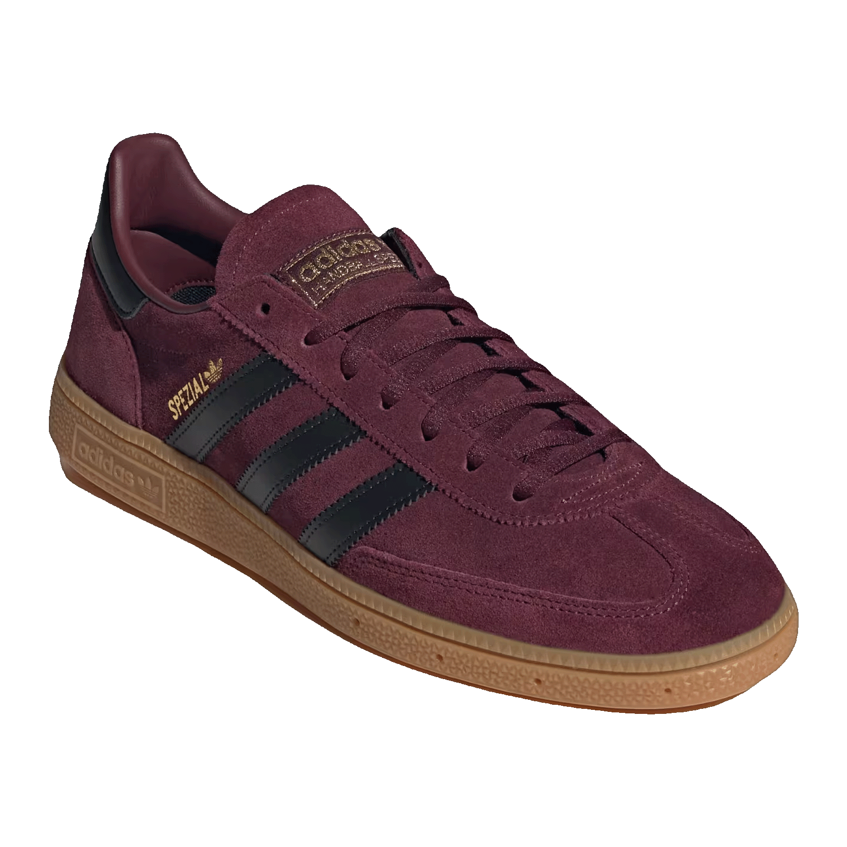 adidas Handball Spezial Maroon Black Side JR3848