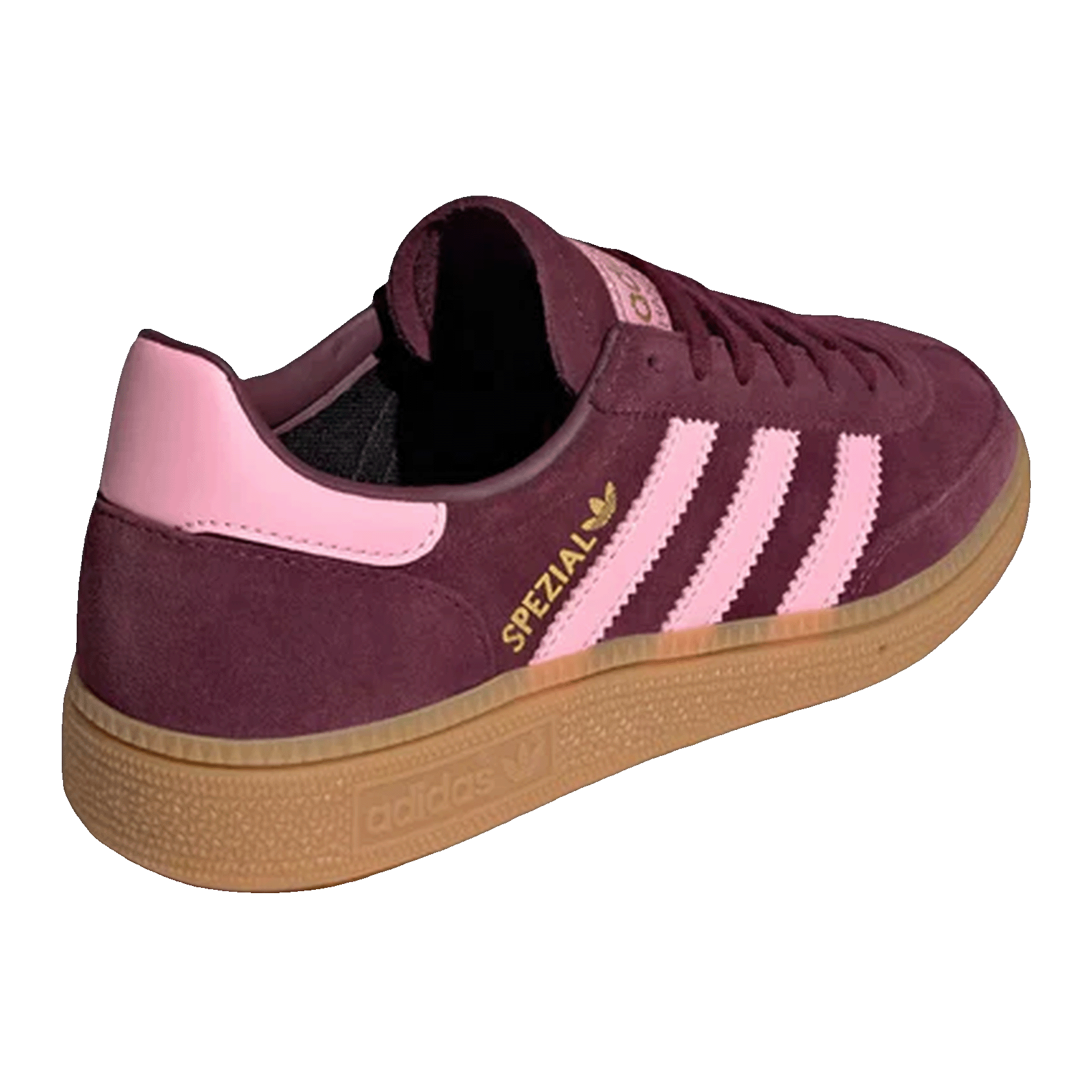 adidas Handball Spezial Maroon Bliss Pink (GS) Back KI6804