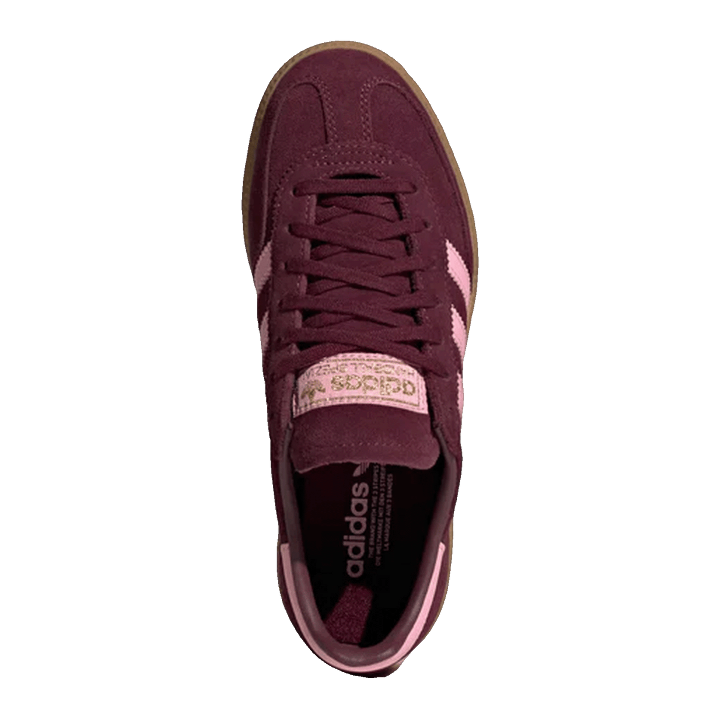 adidas Handball Spezial Maroon Bliss Pink (GS) Oben KI6804