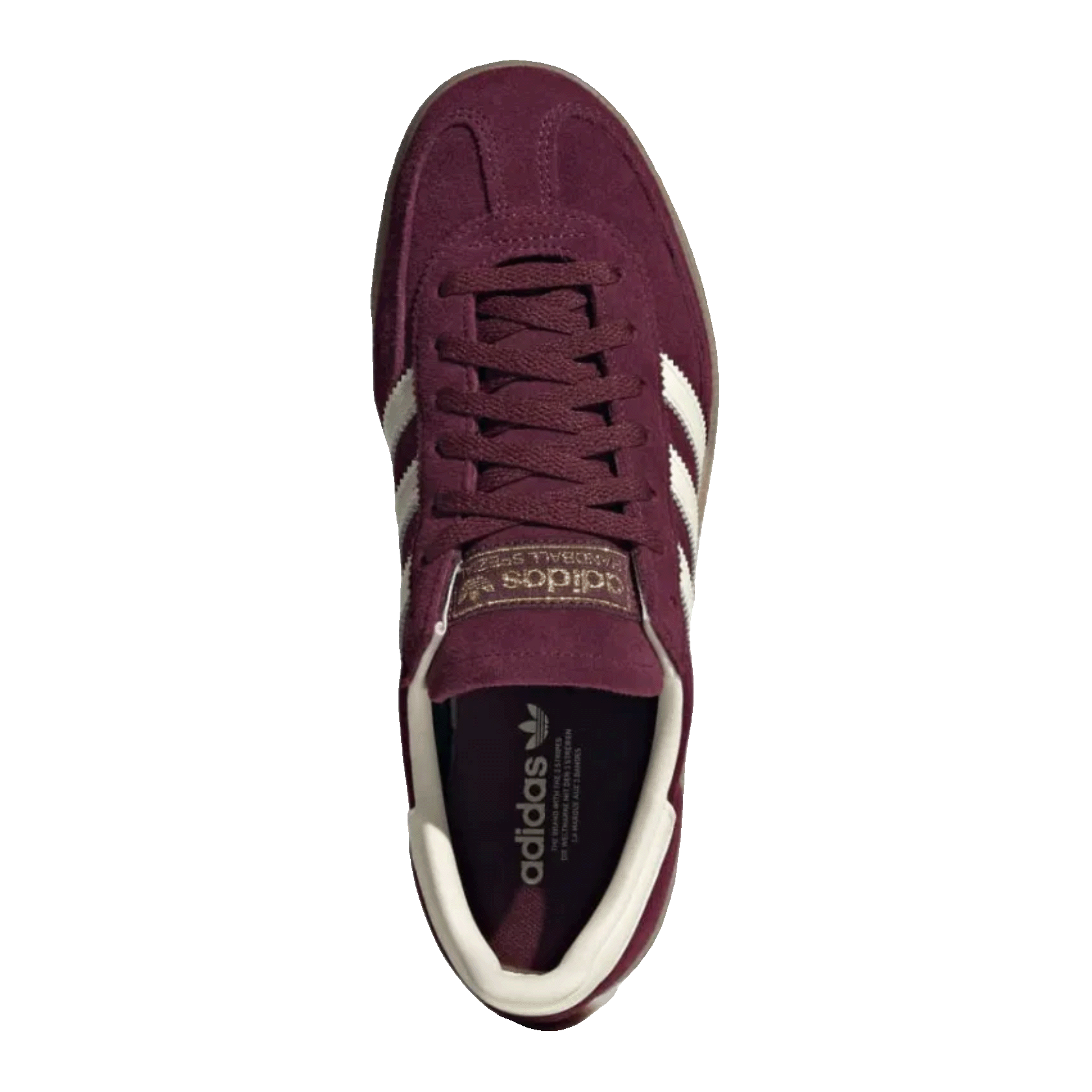 adidas Handball Spezial Maroon Cream White (W) Oben