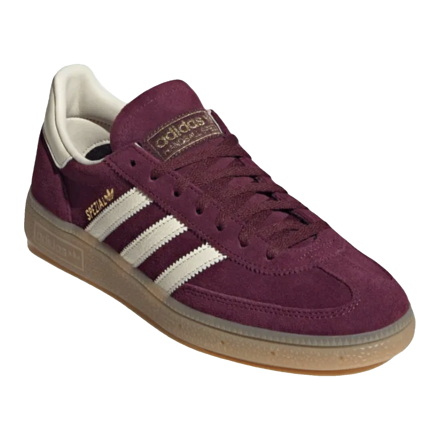 adidas Handball Spezial Maroon Cream White (W) Side