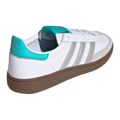 adidas Handball Spezial Mercedes-AMG Petronas Formula One Team White Silver Back KJ1178