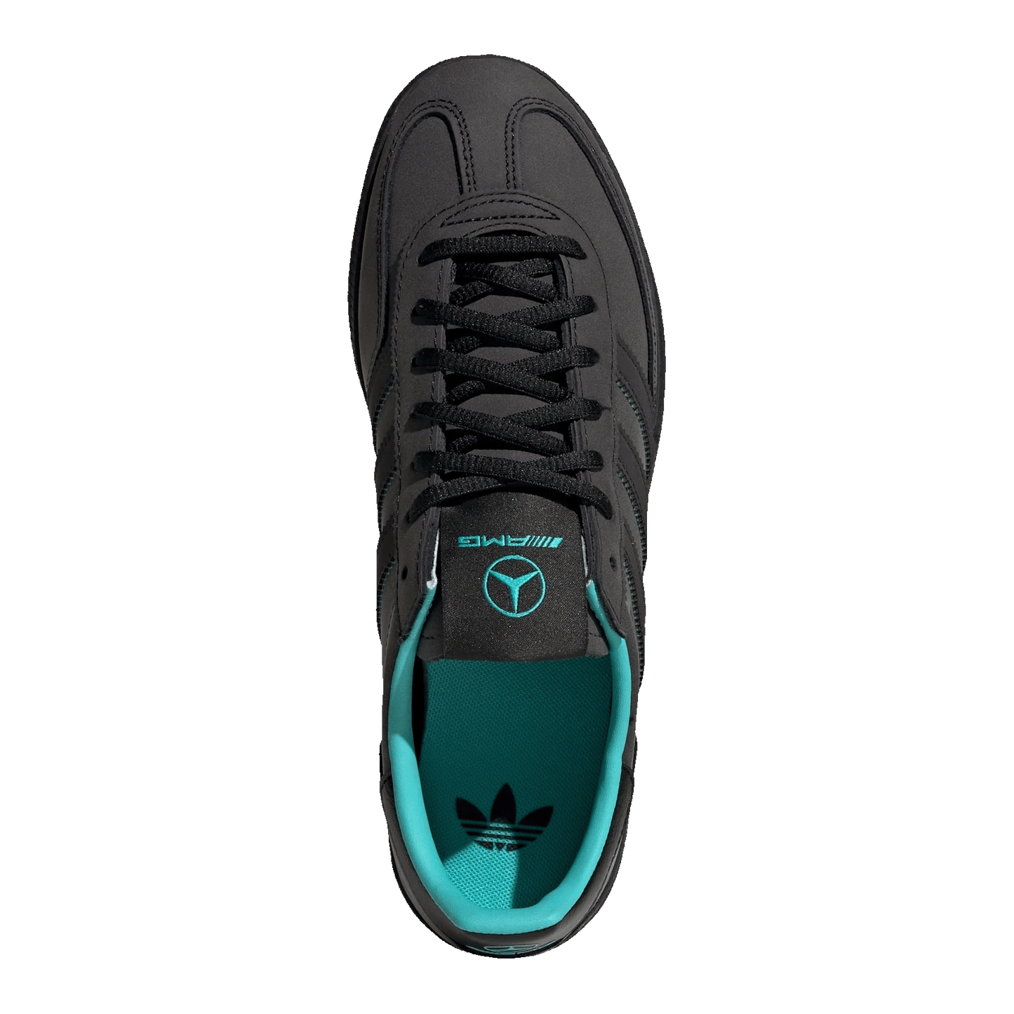adidas Handball Spezial Mercedes AMG Petronas F1 Team Black Semi Mint Rush Oben KJ1195