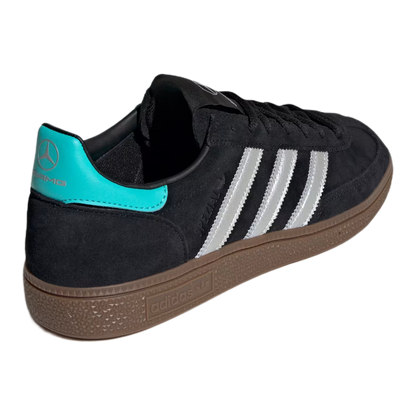 adidas Handball Spezial Mercedes-AMG Petronas Formula One Team Black Silver Metallic Back KJ1185