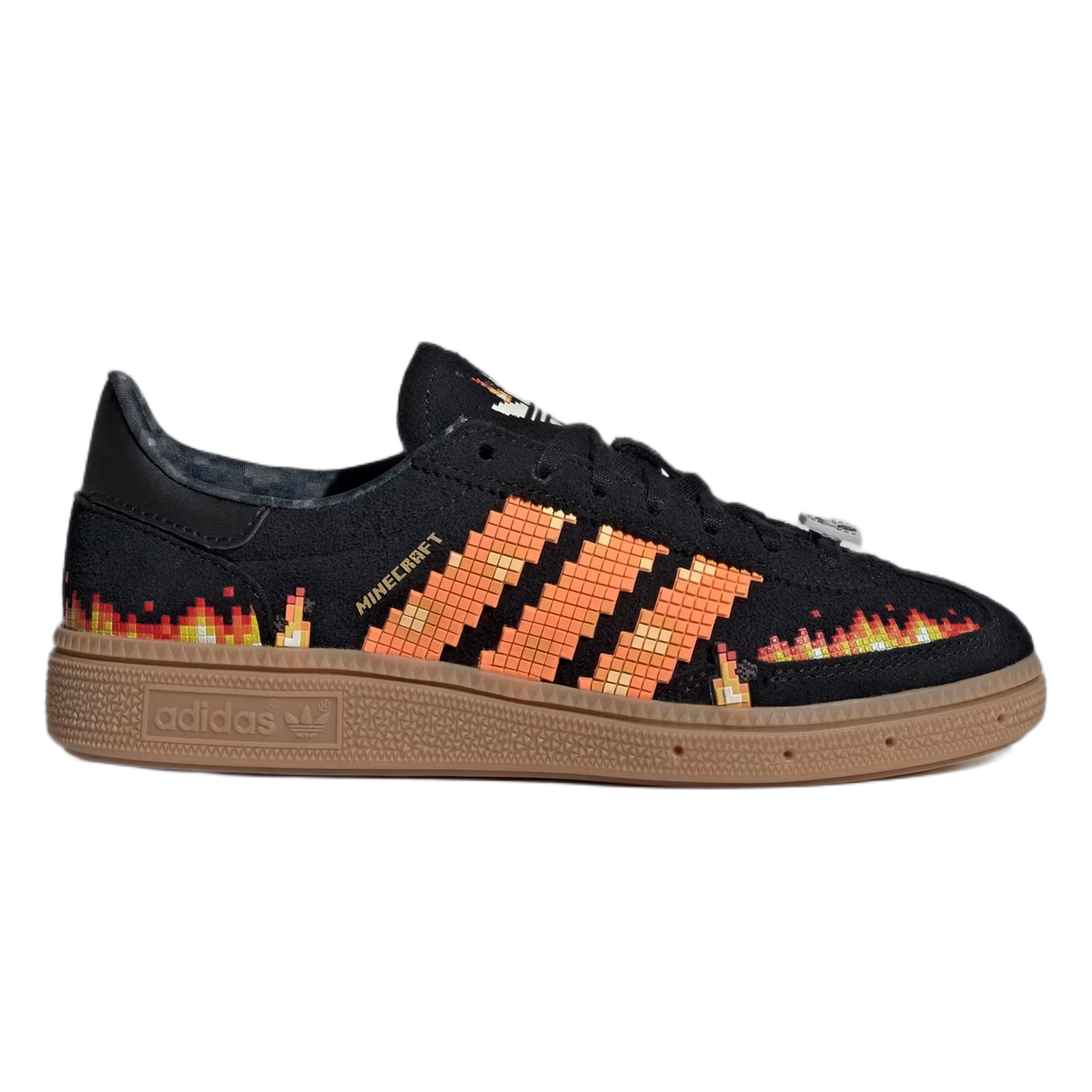 adidas Handball Spezial Minecraft Black Pure Orange (GS) IH1737