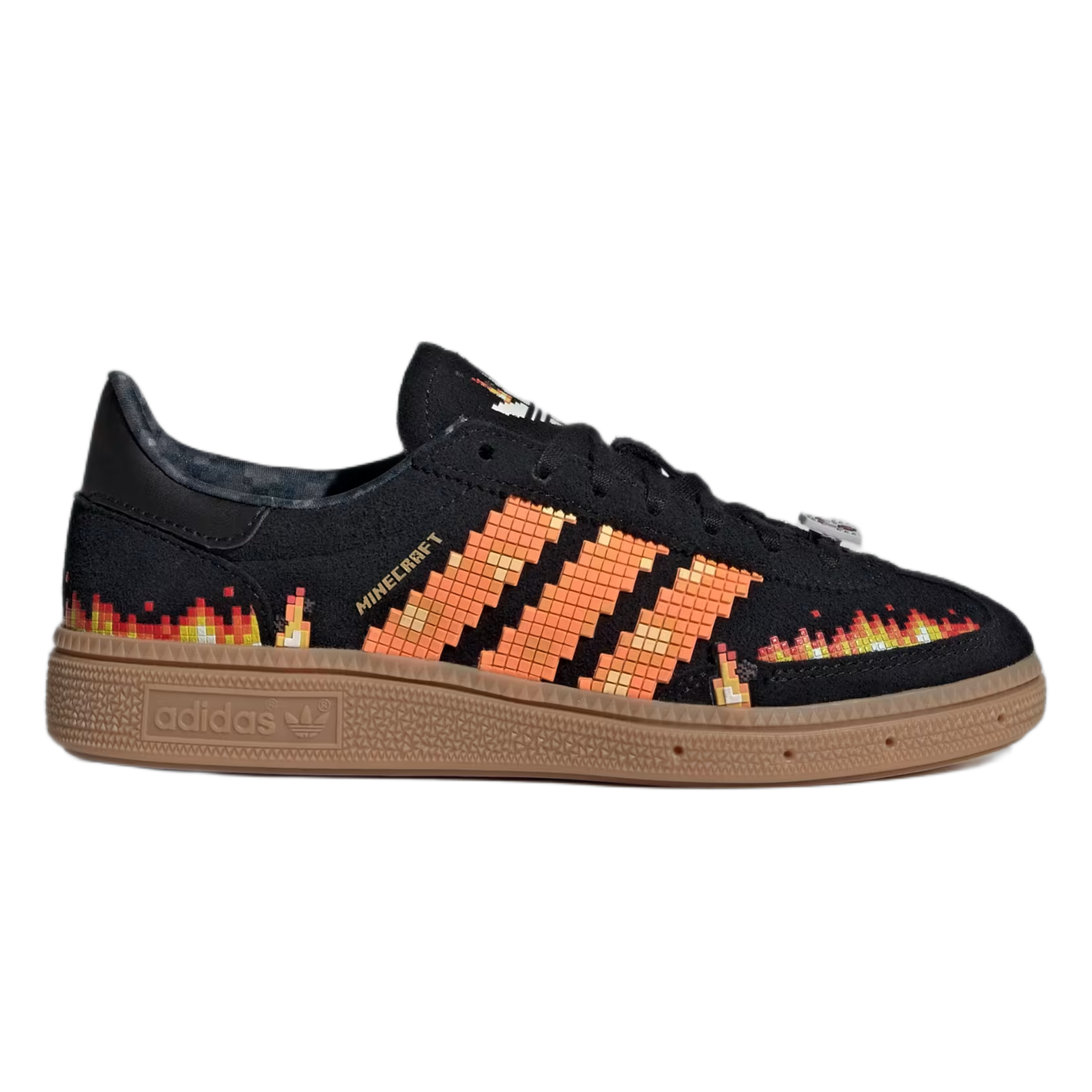 adidas Handball Spezial Minecraft Black Pure Orange (GS) IH1737