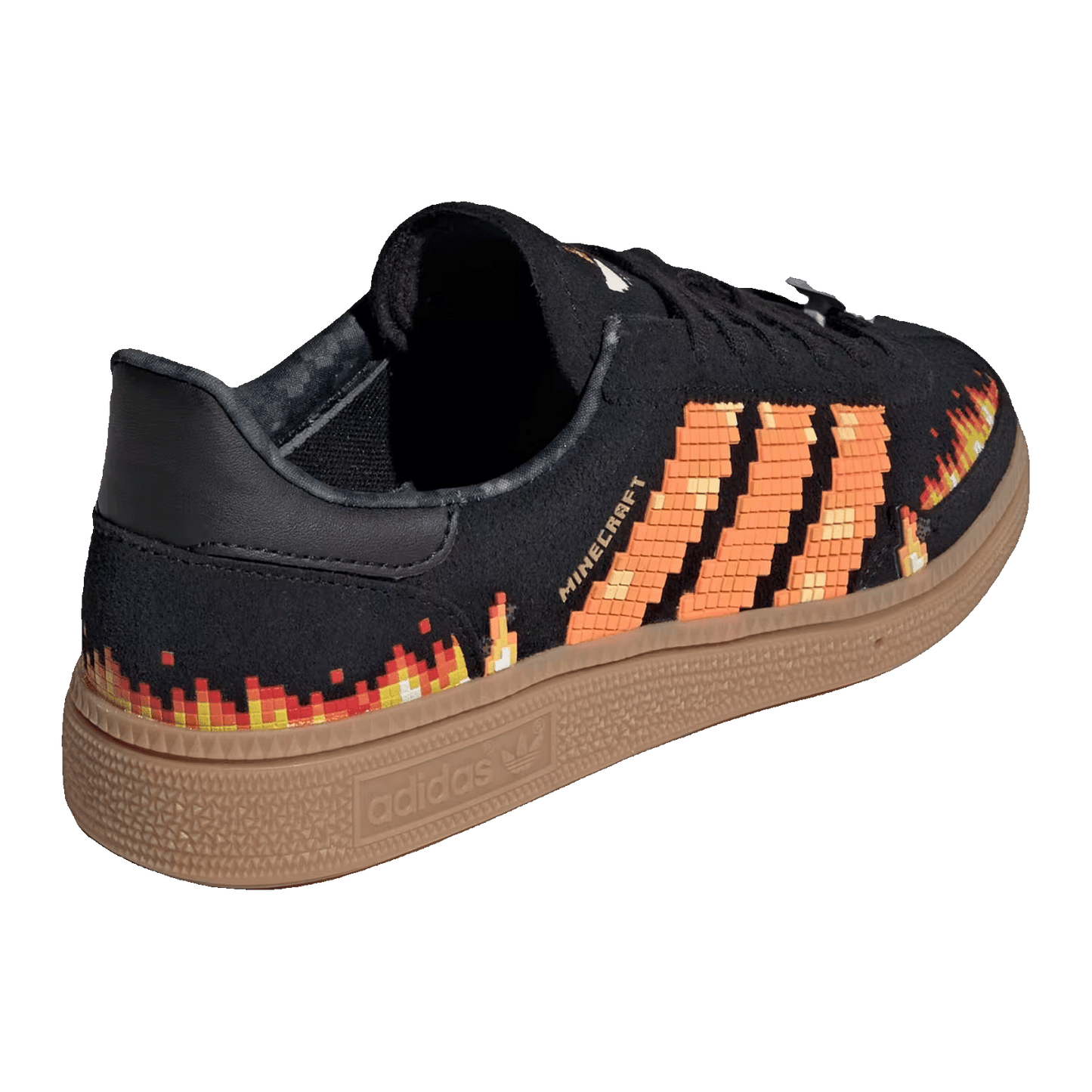 adidas Handball Spezial Minecraft Black Pure Orange (GS) Back IH1737